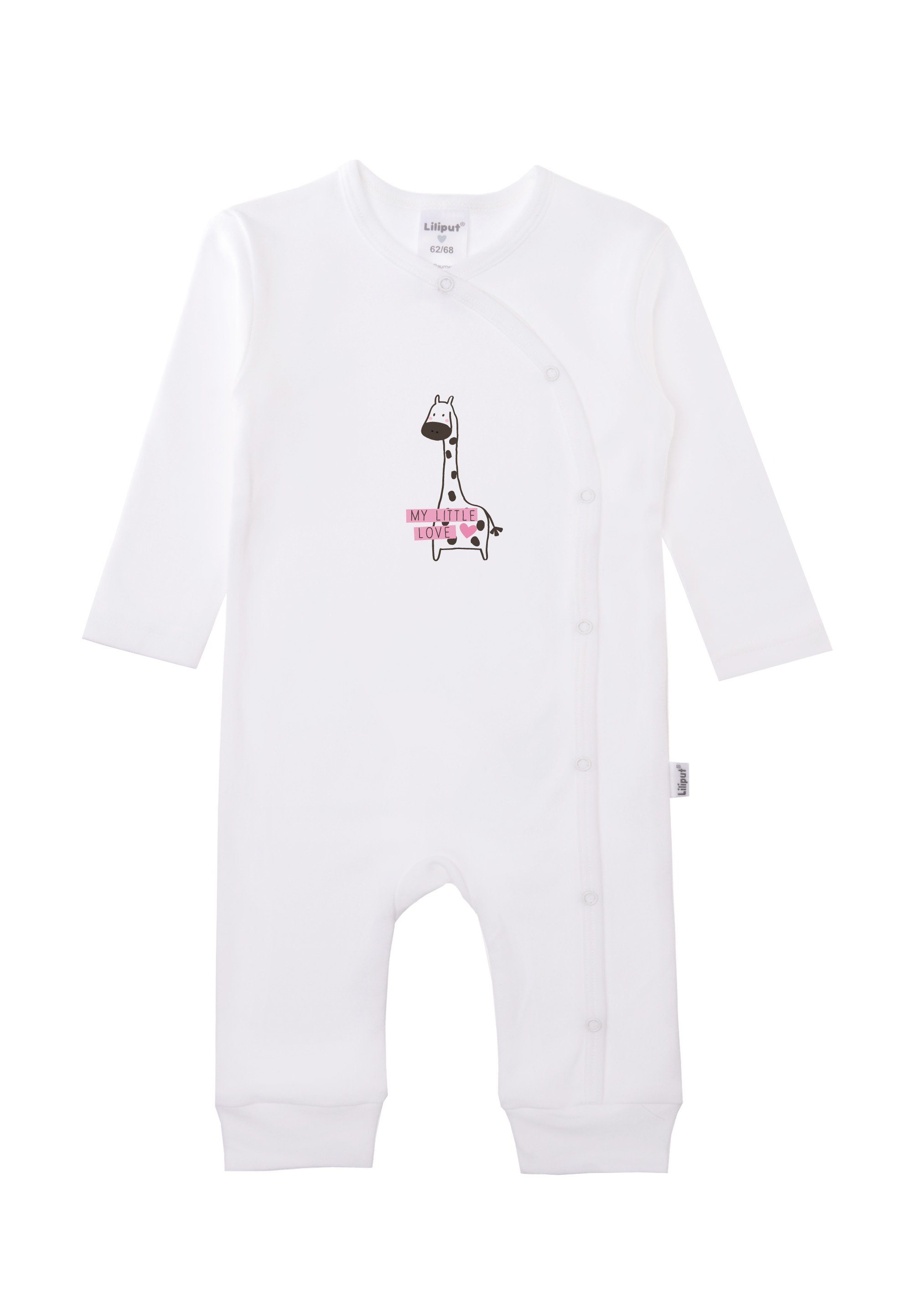 (2-tlg) praktischer Liliput Giraffe Druckknopfleiste Jumpsuit mit