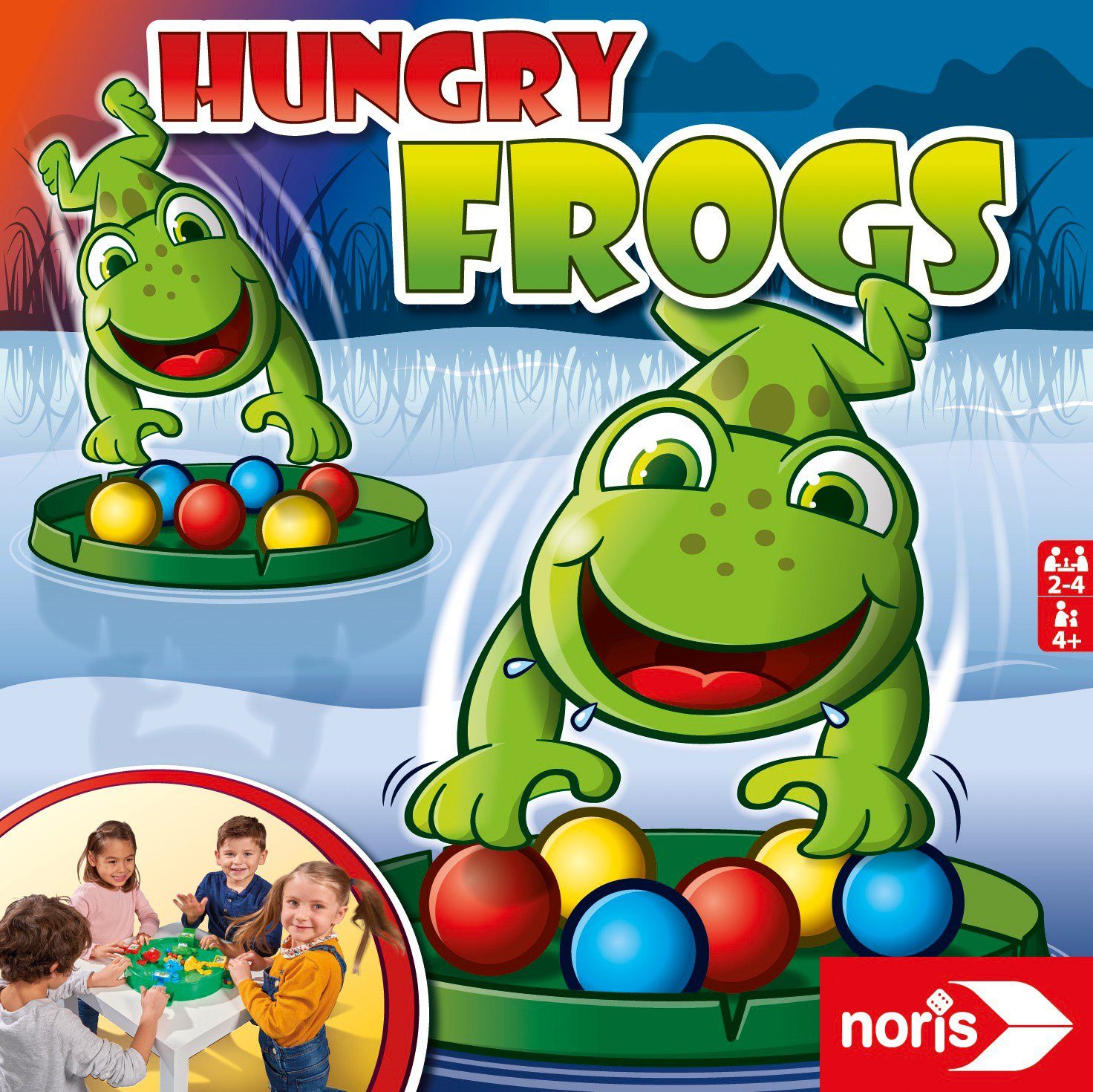 Noris Hungry Spiel, Frogs