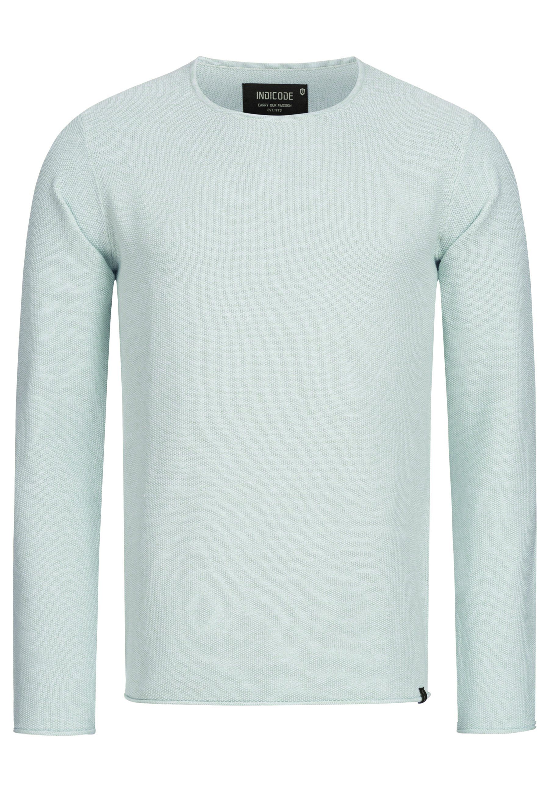Indicode Strickpullover Loakim aus elastischer Baumwoll-Qualität, günstig online kaufen