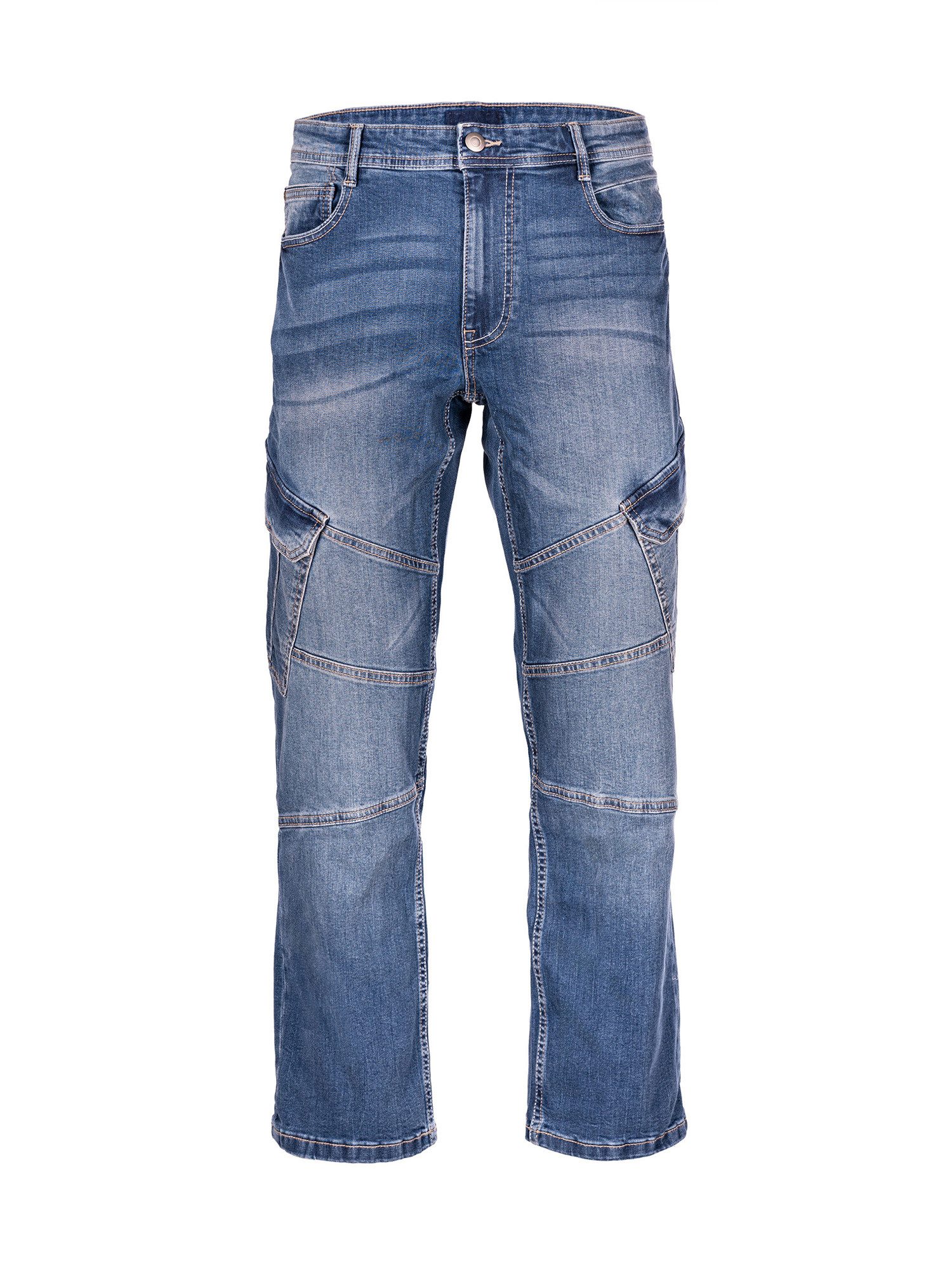 Mill&Tailor Cargojeans 6 Pocket Style Denim regular Straight-Cut günstig online kaufen
