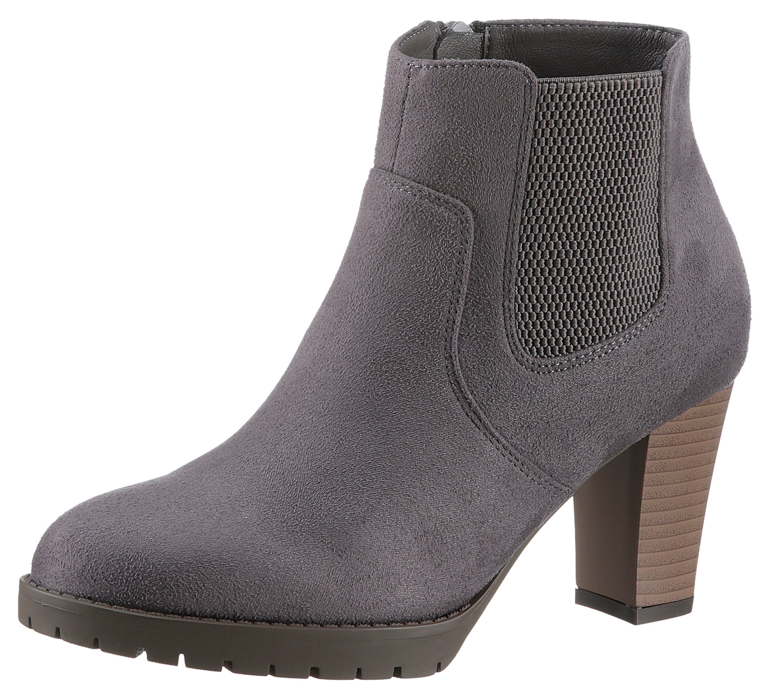 Aniston SHOES Stiefelette, Ankleboots mit seitlichem günstig online kaufen