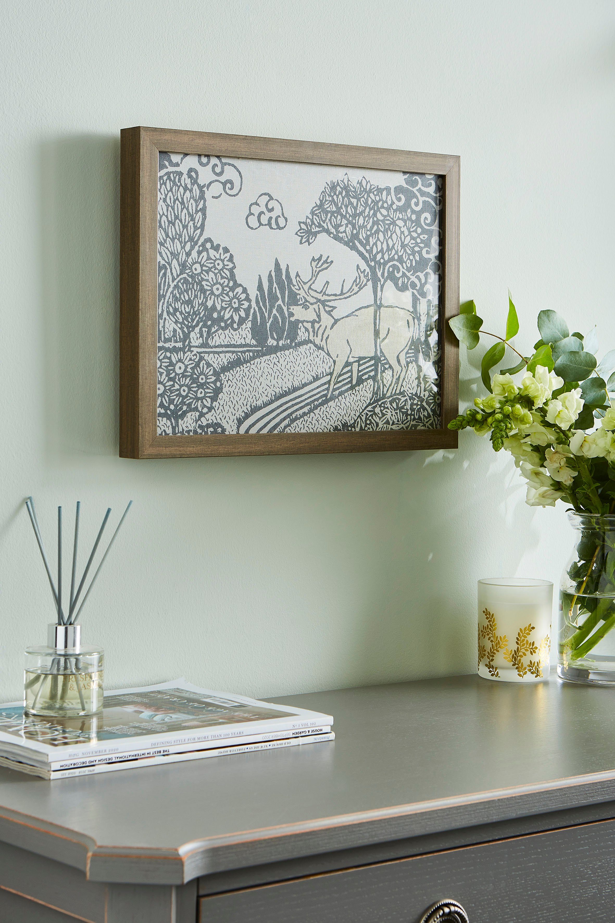 LAURA ASHLEY Bild mit Rahmen Trecastle, (1 St), Bilder 40x30cm