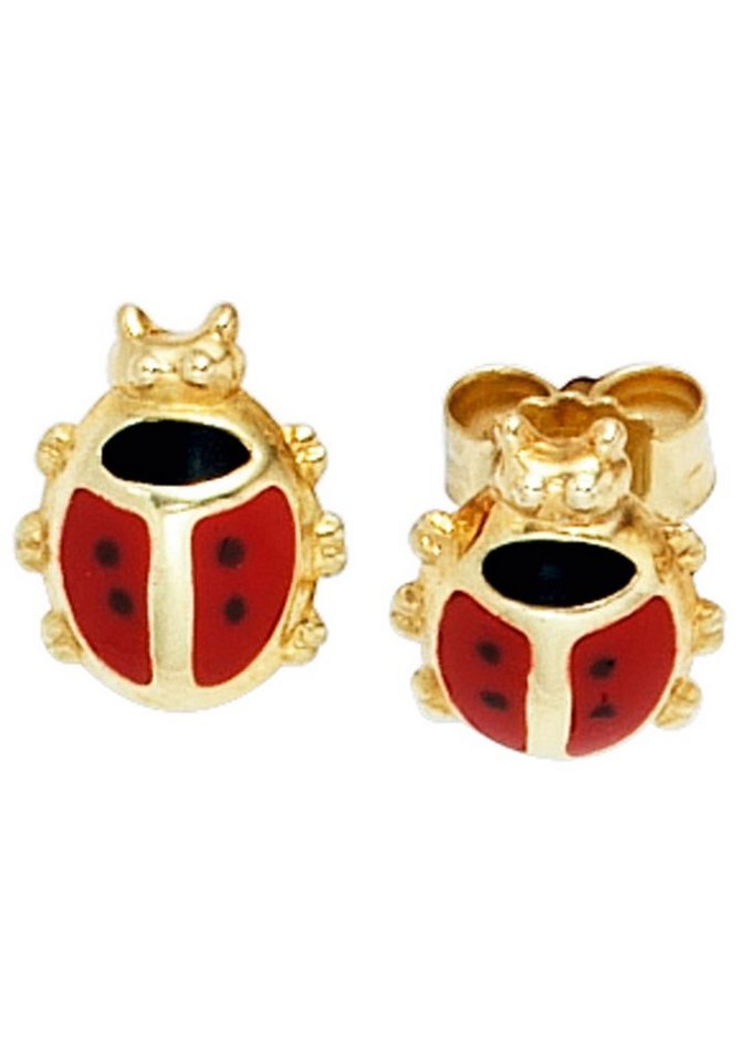 JOBO Paar Ohrstecker Marienkäfer, 333 G... JOBO Paar Ohrstecker Marienkäfer, 333 G...