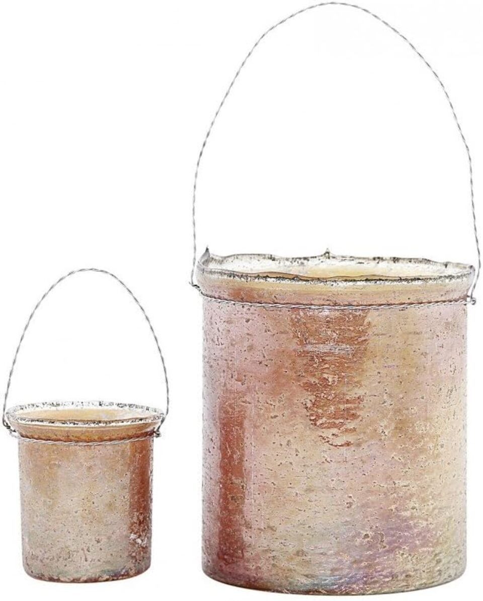 WieWin Hängewindlicht Hängewindlicht Glas ø9x9cm (1 St)