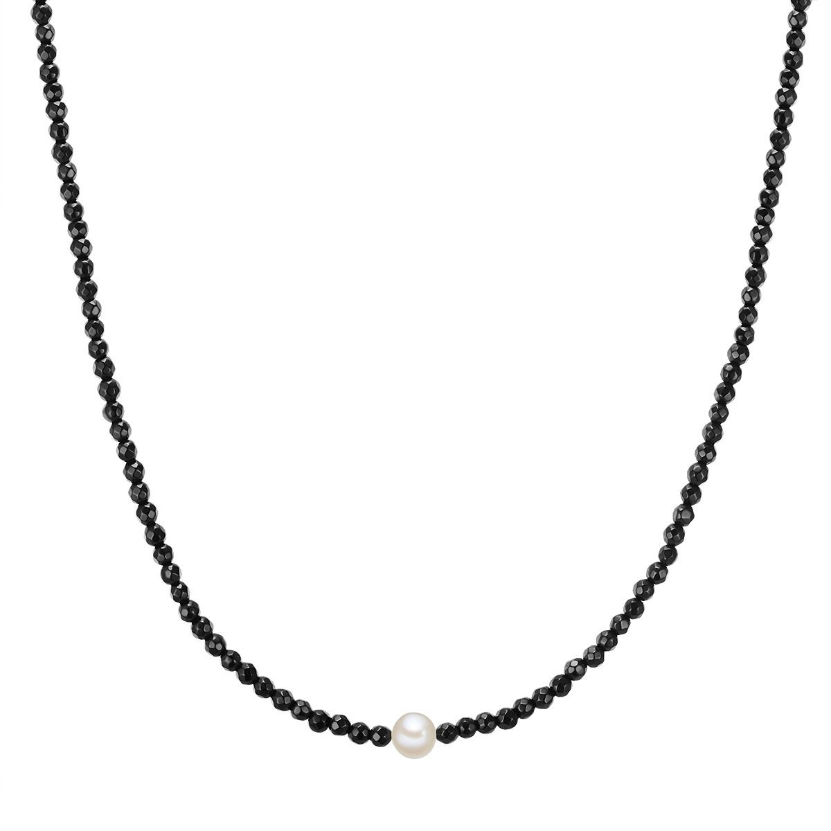 Valero Pearls Perlenkette silber, mit Süßwasser-Zuchtperle günstig online kaufen