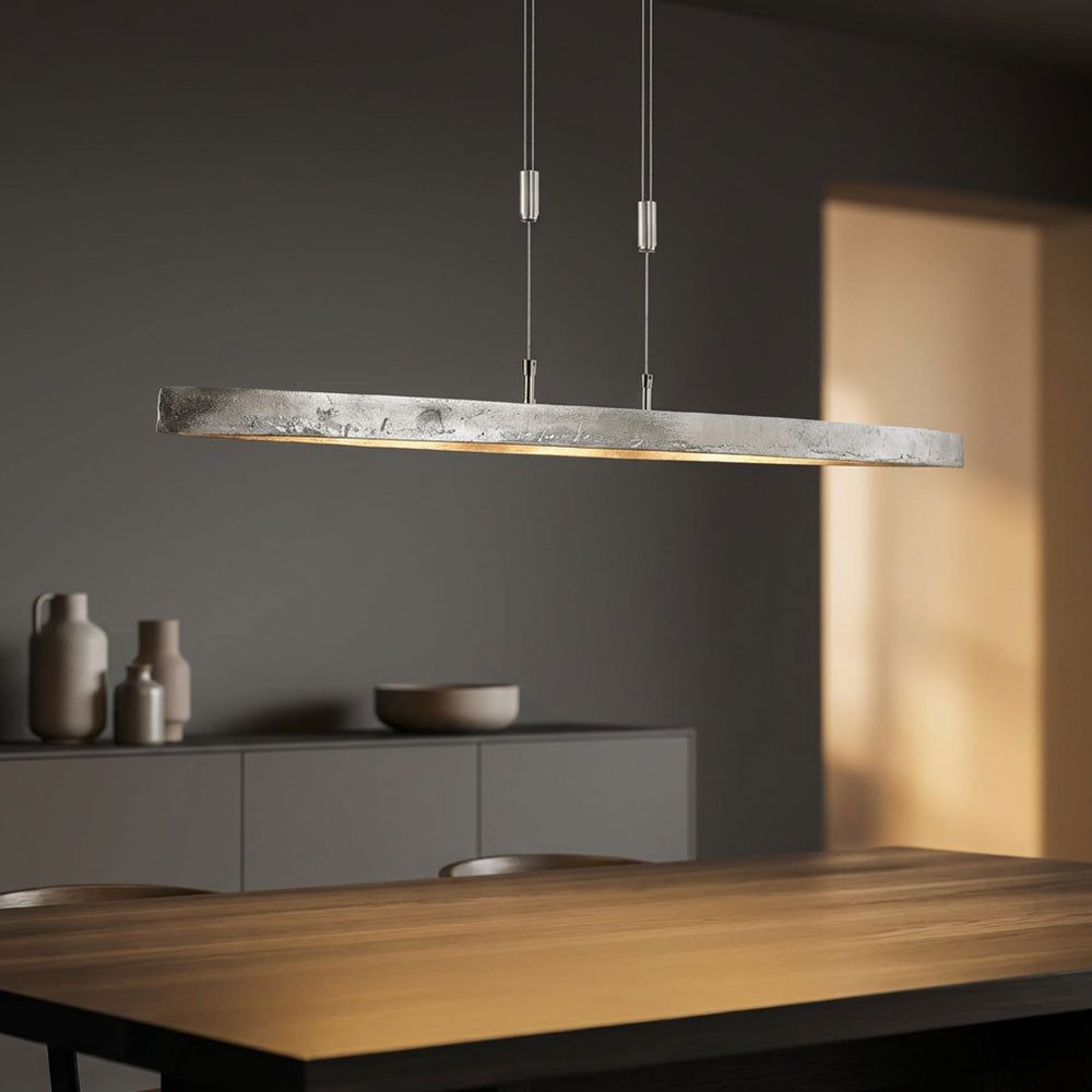 FISCHER & HONSEL LED-Hängeleuchte, LED-Leuchtmittel fest verbaut, Warmweiß, Neutralweiß, Farbwechsel, Hängeleuchte Pendelleuchte Esszimmerlampe LED Höhenverstellbar dimmbar