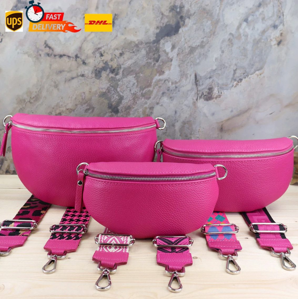 Blade Umhängetasche Bauchtasche Damen Echtleder Umhängetasche Brusttasche G günstig online kaufen