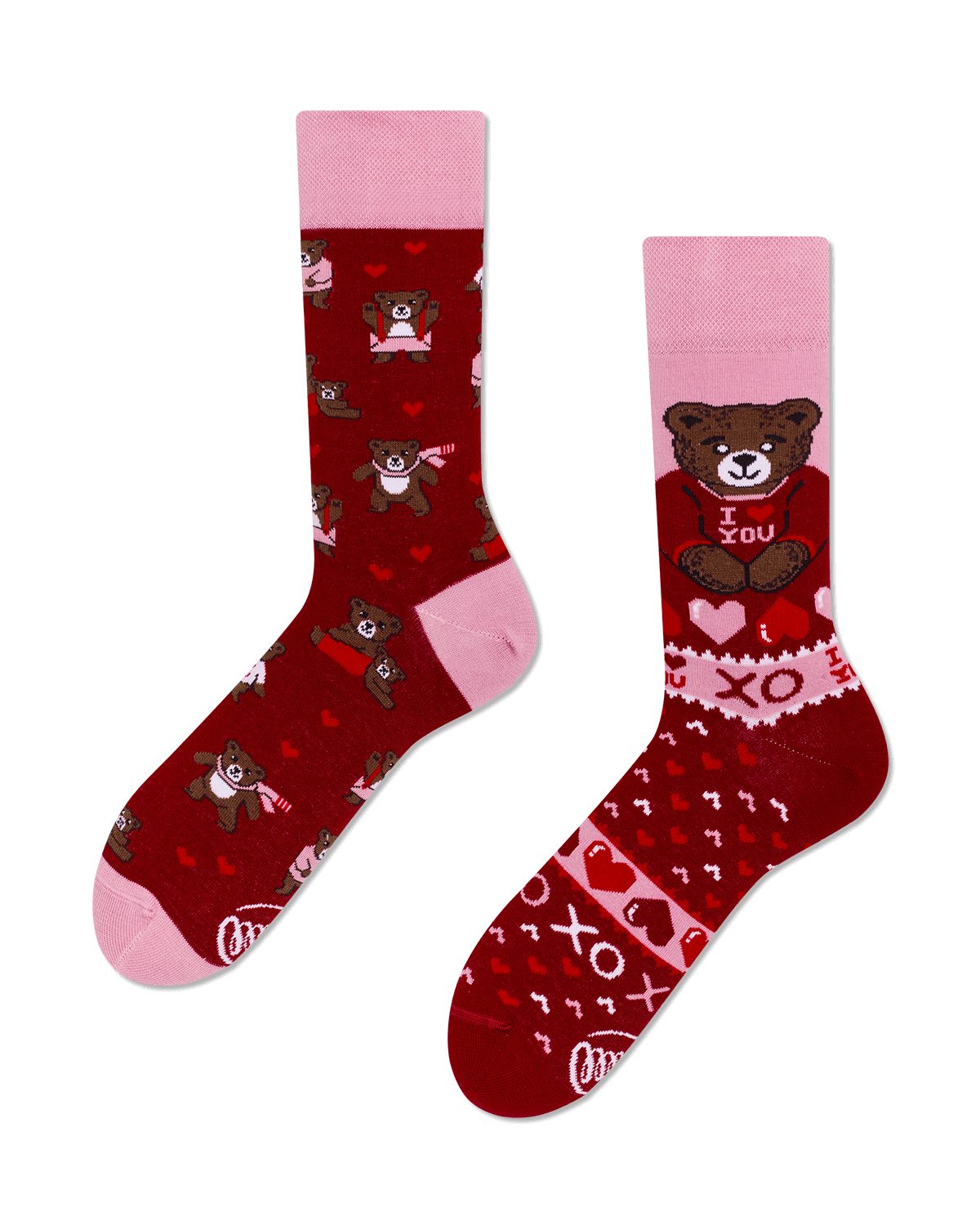 Freizeitsocken "LOVE TEDDY" 43-46