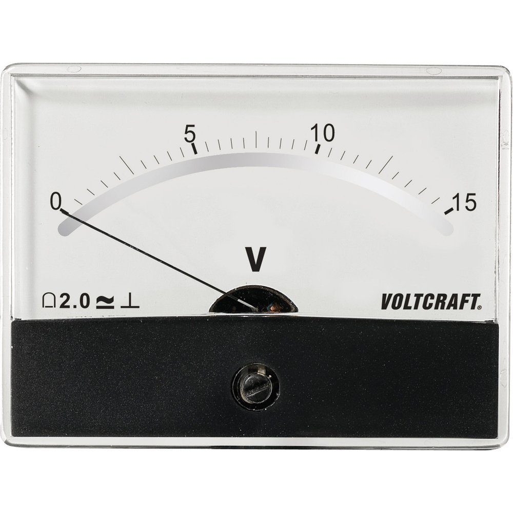 VOLTCRAFT Anzeigegerät VOLTCRAFT AM-86X65/15V/DC AM-86X65/15V/DC Einbau-Messgerät AM-86X65/15, AM-86X65/15V/DC