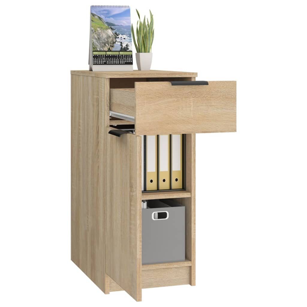 cm Fächerschrank (1-St) Holzwerkstoff Schreibtischschrank Eiche Sonoma-Eiche 33,5x50x75 vidaXL Sonoma