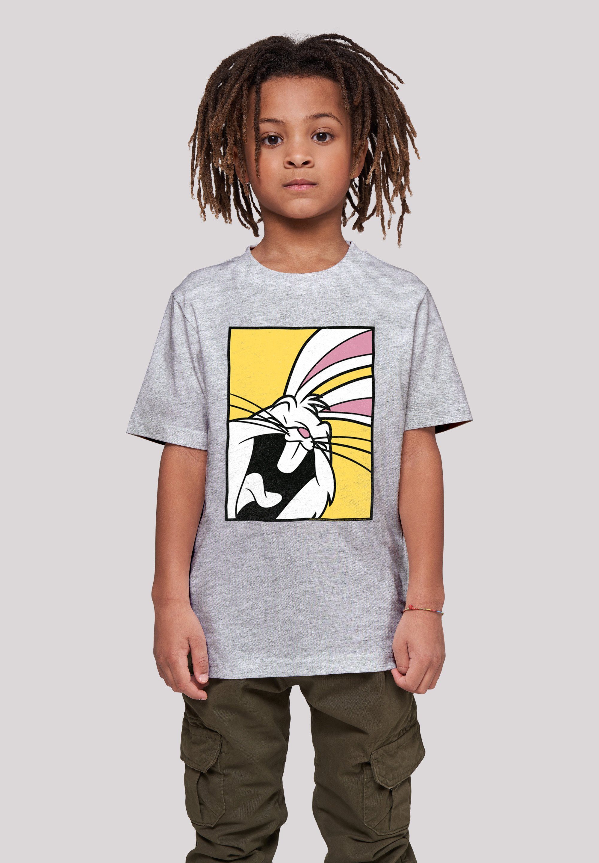 F4NT4STIC T-Shirt Looney Tunes Bugs Bunny Laughing Print