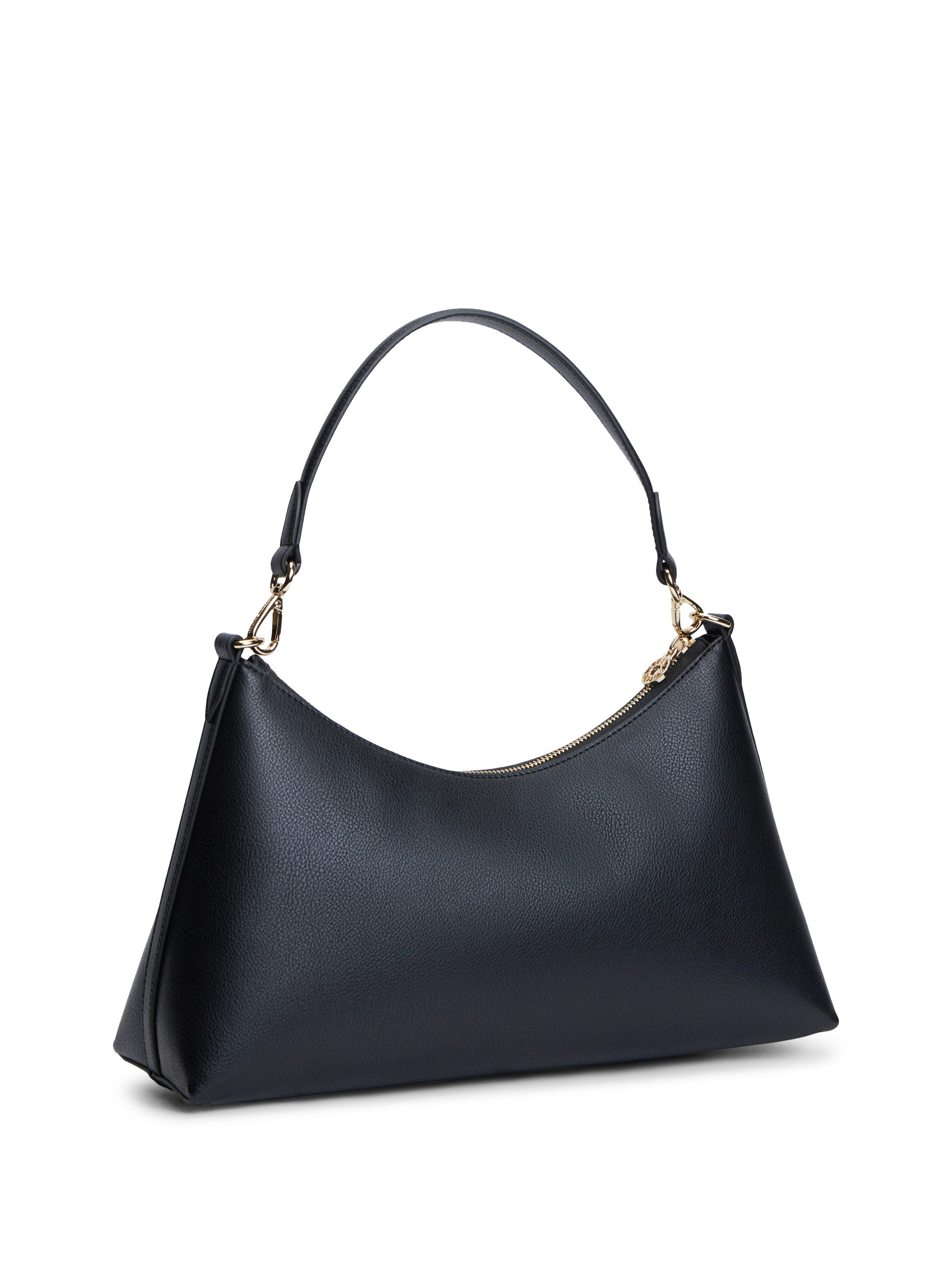 Tommy Hilfiger Schultertasche TH ICON SHOULDER BAG (Set, Mit abnehmbarem Schlüsseltäschen), Damen Handtasche, Clutch mit edlem Logoschriftzug