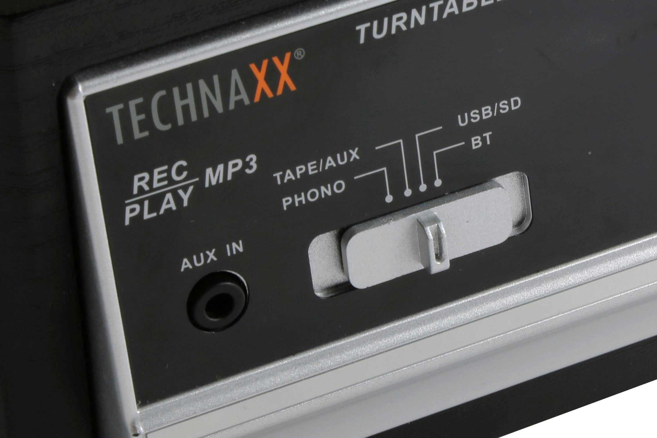 Technaxx Bluetooth) Multifunktionsspieler TX-22+ (Riemenantrieb,