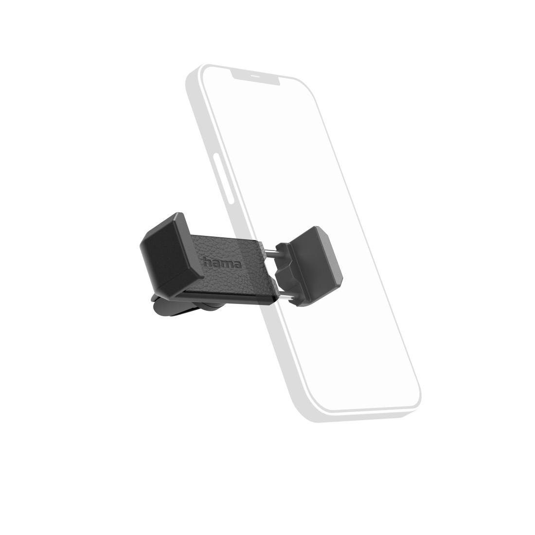 Hama Smartphone-Halterung Auto Handyhalterung "Compact" für Lüftung, 360 Grad drehbar, universal, (bis 6,5 Zoll)