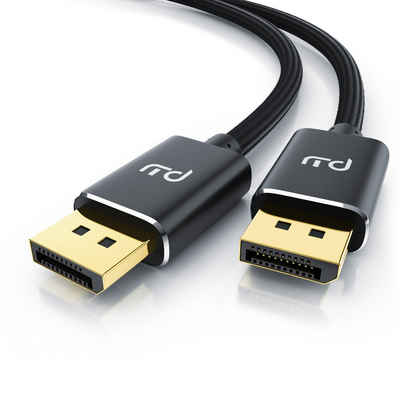 Primewire Audio- & Video-Kabel, DisplayPort, DP 1.4 (200 cm), 8K Premium DP 1.4 Kabel, 8K 7680x4320 @ 60Hz, 4k @ 120Hz mit DSC - 2m