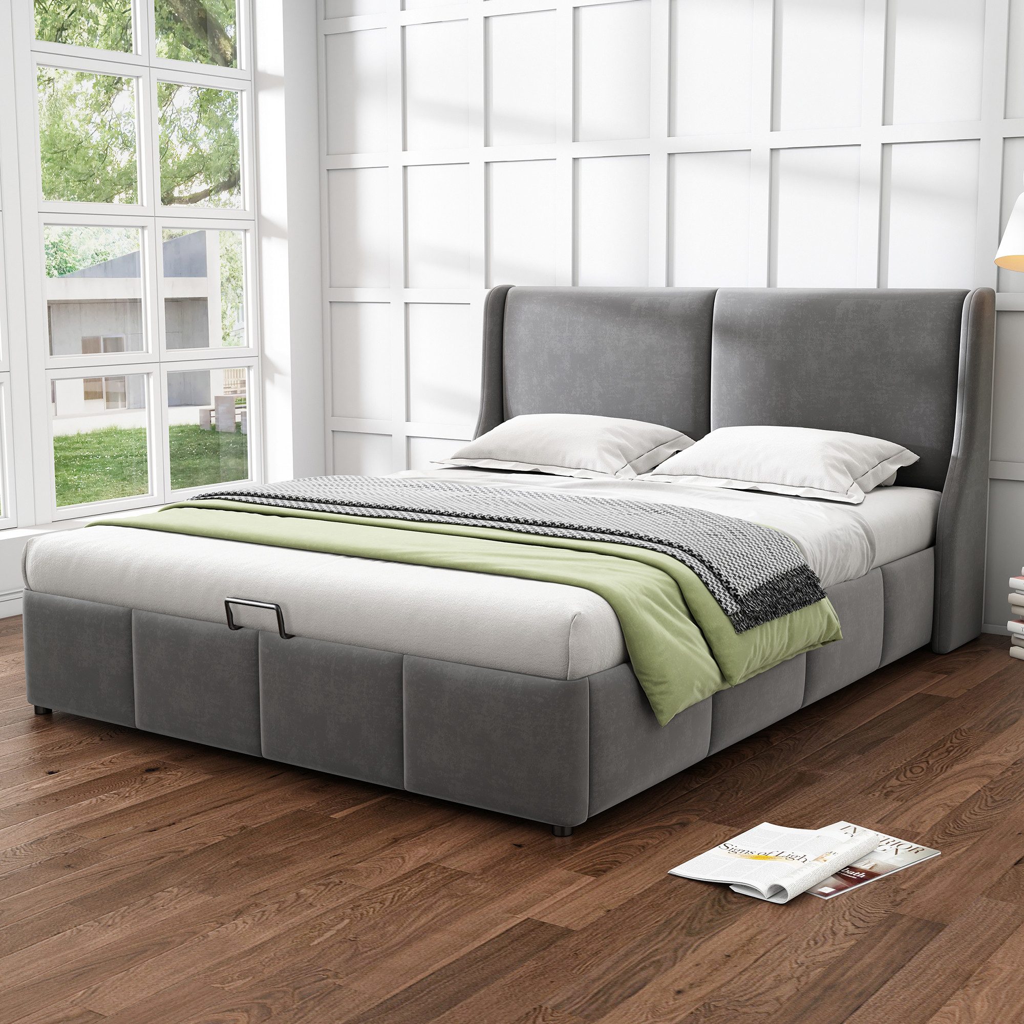 HAUSS SPOLE Polsterbett Doppelbett Polsterbett Funktionsbett günstig online kaufen