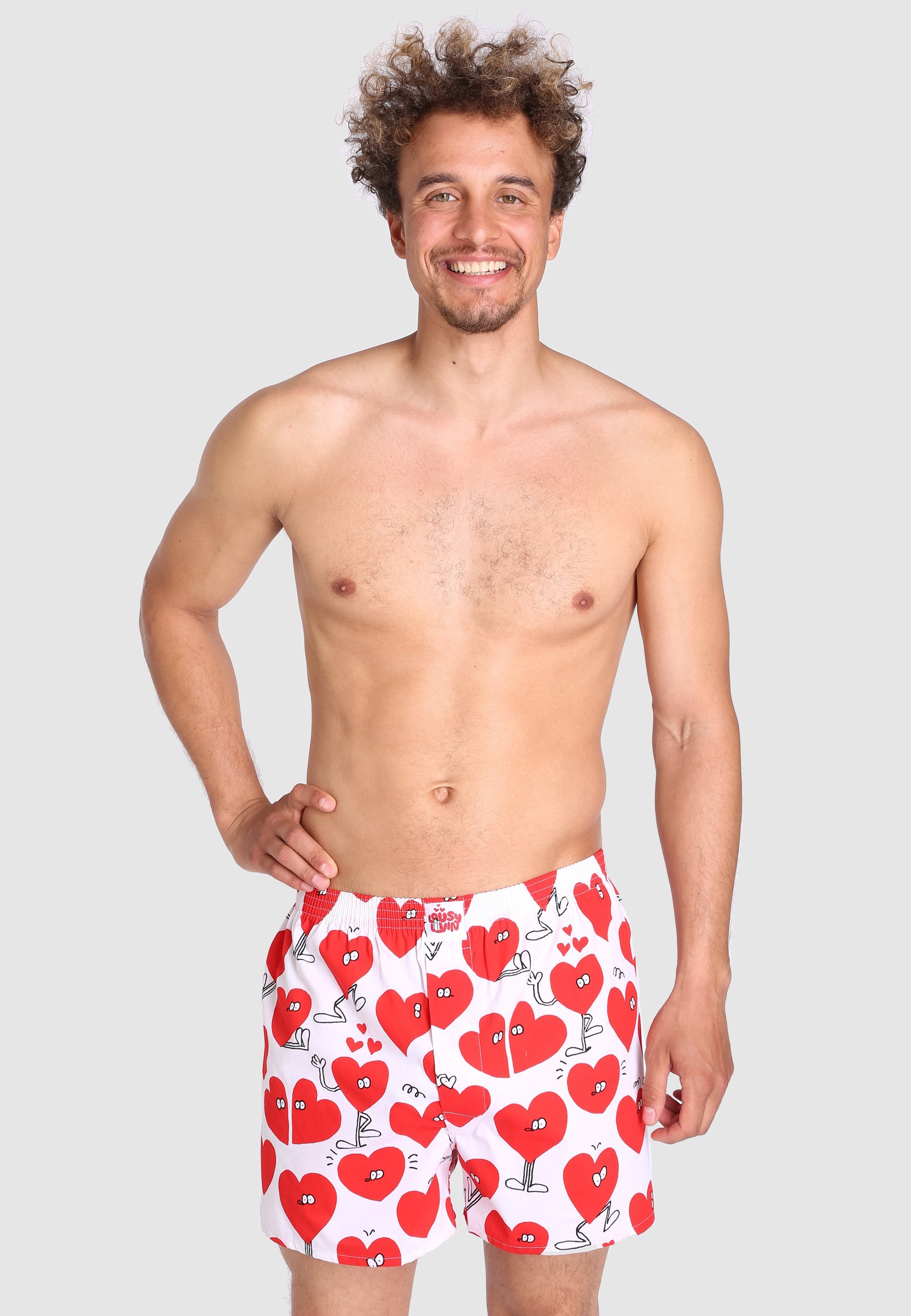 Lousy Livin Boxershorts Rose & Valentines günstig online kaufen