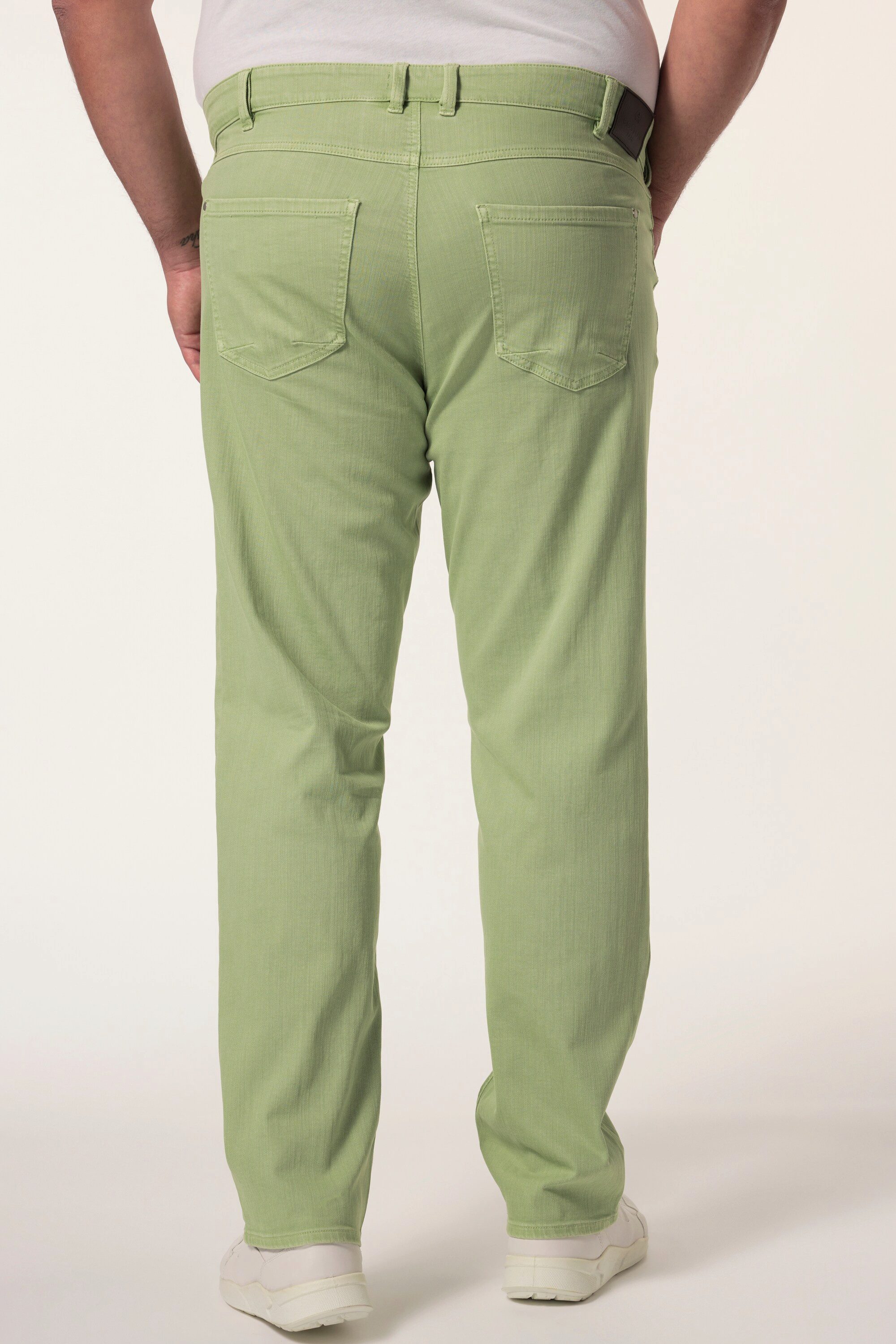 Men Plus 5-Pocket-Jeans Color-Jeans Denim Bauchfit Regular Fit 5-Pocket