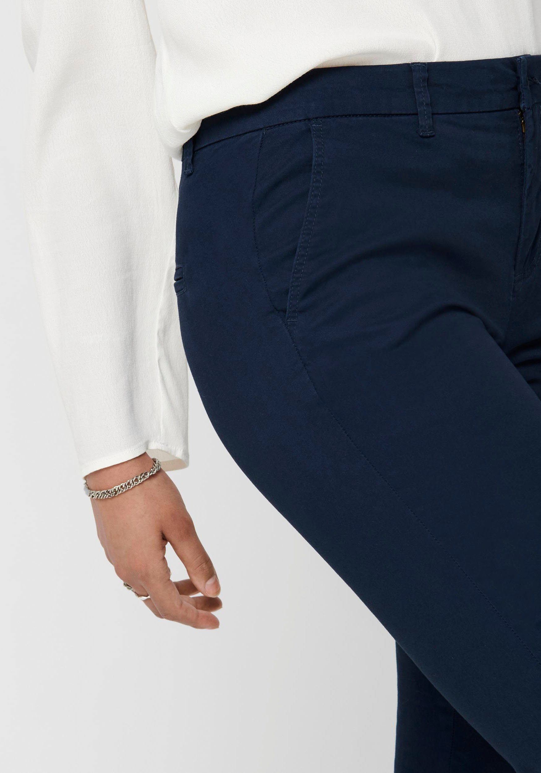 ONLY Chinohose ONLPARIS REG CHINO PANT gepflegte Hose mit schmaler Beinform
