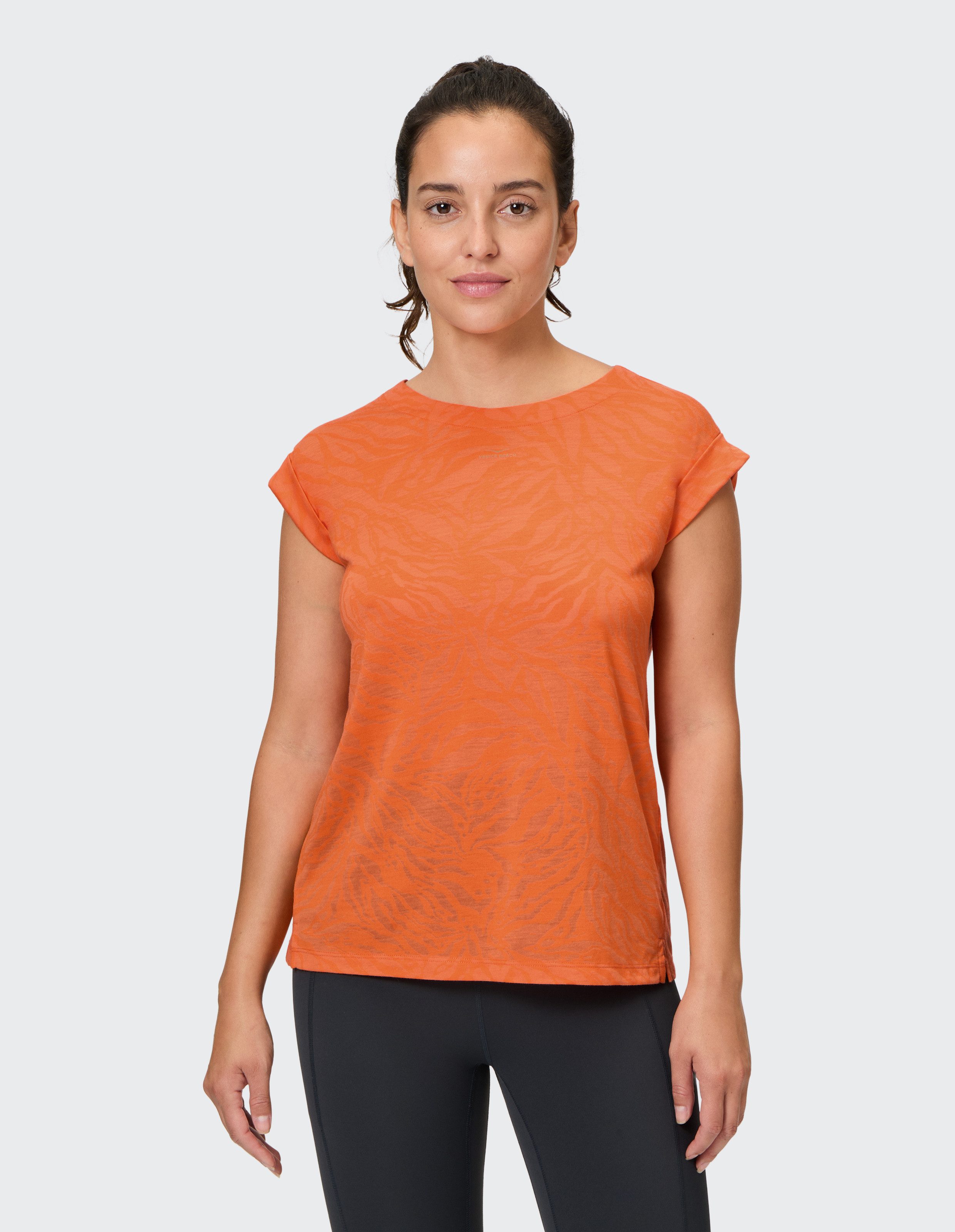 Venice Beach T-Shirt T-SHIRT TIARA mit Rundhalsausschnitt, aus Baumwolle und Polyester
