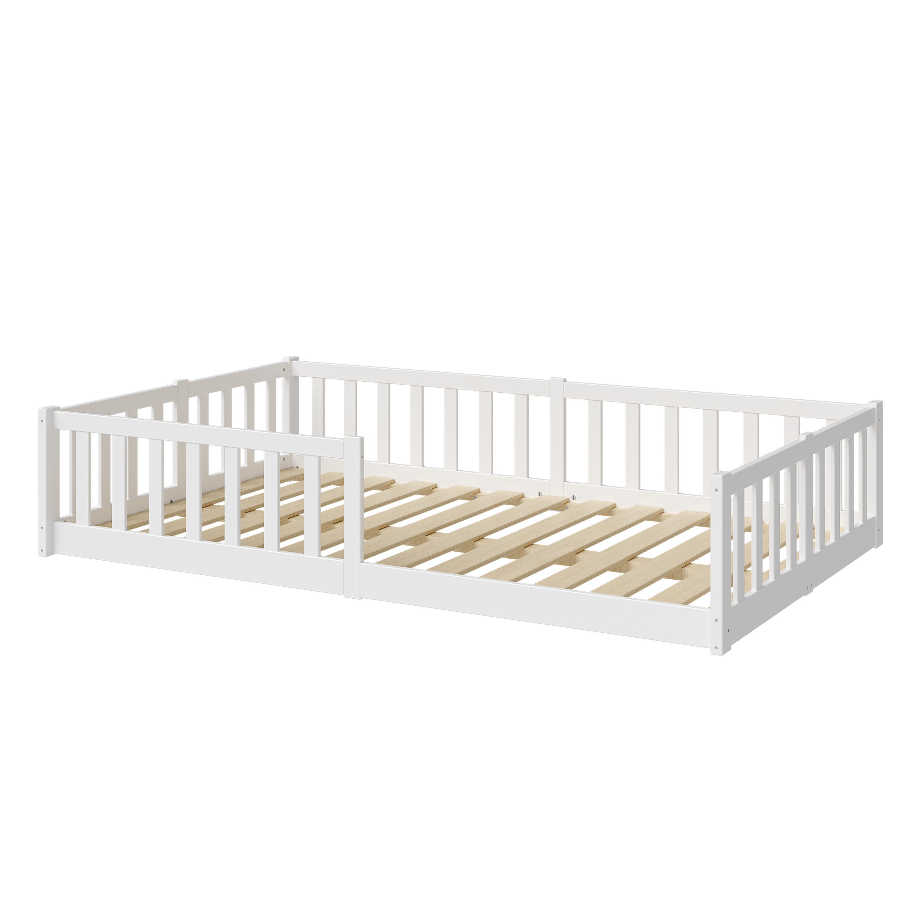Bellabino Kinderbett Vere (weiß, auch verfügbar in 80x160, 90x200 und 140x2 günstig online kaufen