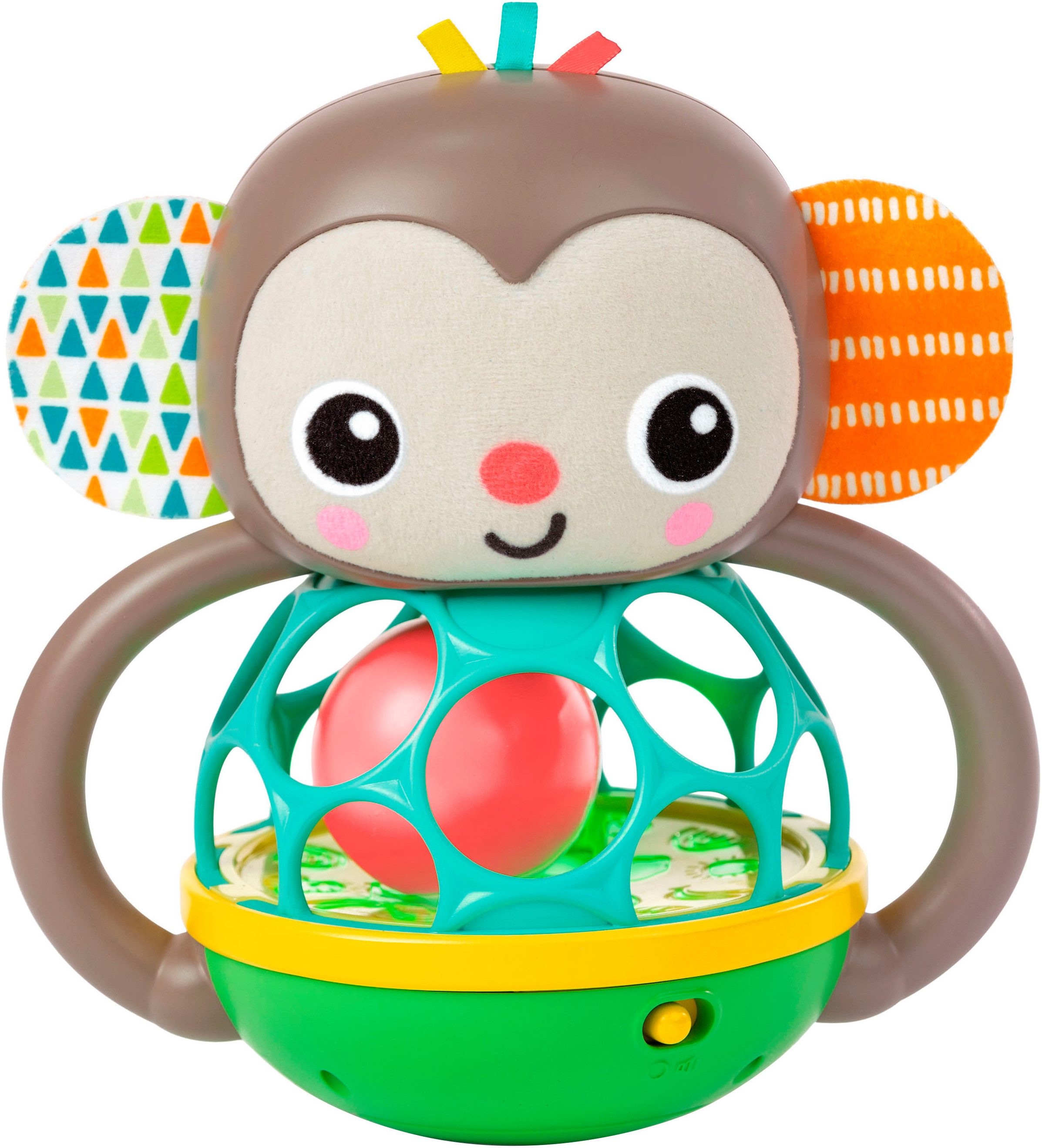Bright Starts Greifspielzeug Grab & Giggle Monkey™ Multi-Sensory Toy, mit S günstig online kaufen