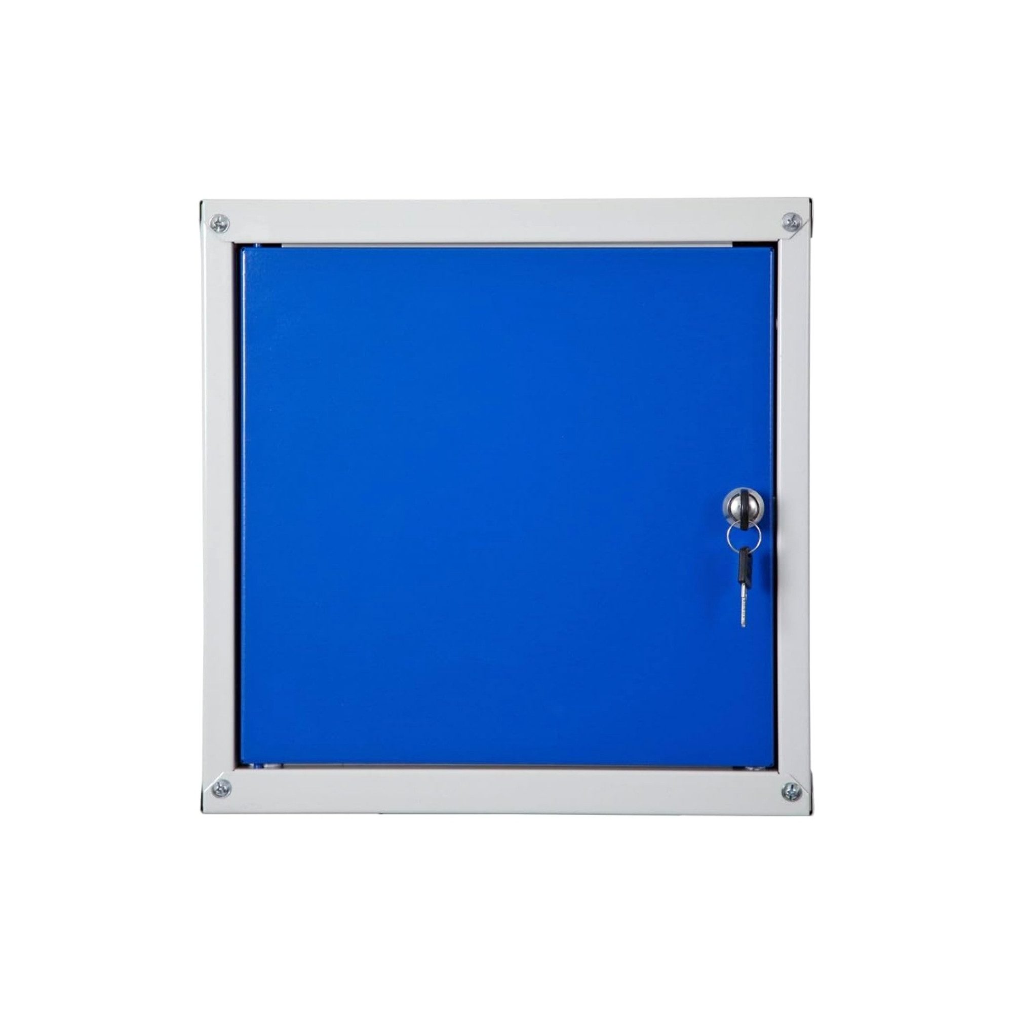 PROREGAL® Spind Schließfachwürfel Wertfachschrank Umkleideschrank Möbeltresor CUBIC Verstärkte Ecken, Zylinderschloss, Würfel miteinander verschraubbar