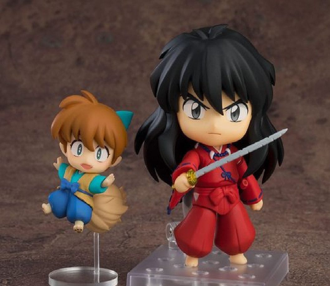 Good Smile Sammelfigur Inuyasha Nendoroid Actionfigur Inuyasha New Moon Ver. & Shippo 10 cm
