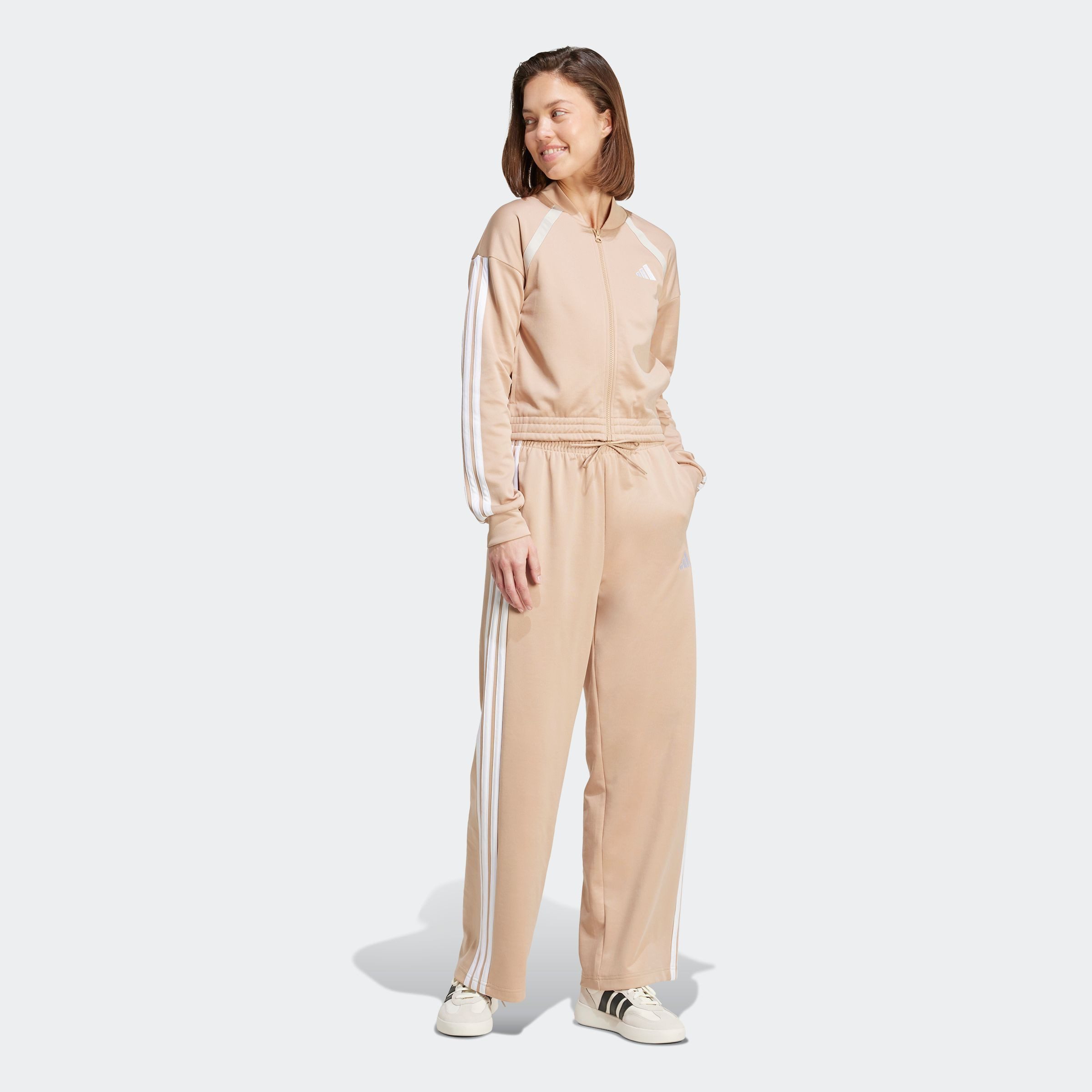 adidas Sportswear Trainingsanzug W TEAMSPORT TS (2-tlg), Jacke schmal gesch günstig online kaufen