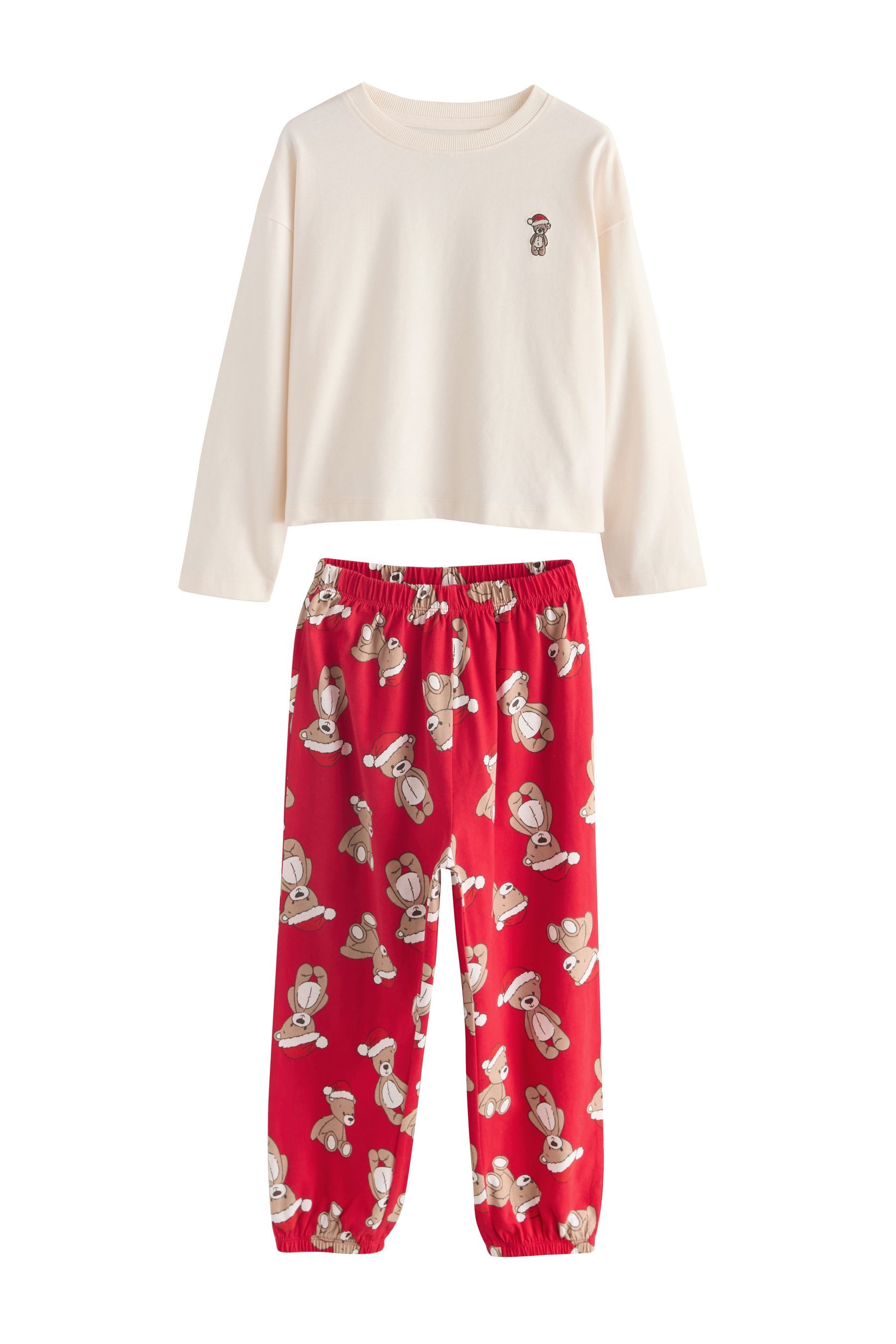 Next Pyjama Weihnachtsschlafanzug im Joggingstil (2 günstig online kaufen