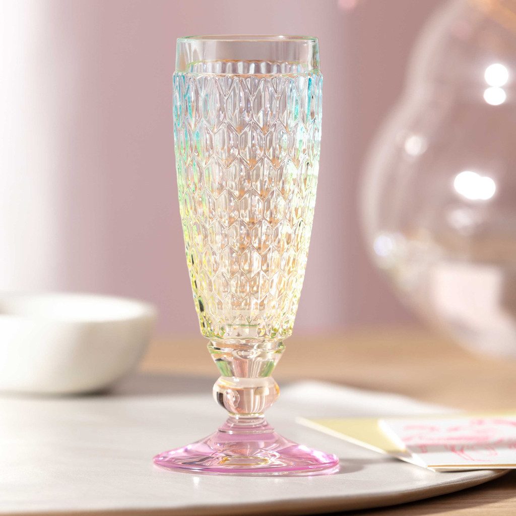 Villeroy & Boch Sektglas Boston Farbe Sekt-/Champagnerglas 163mm, 1-tlg., Glas