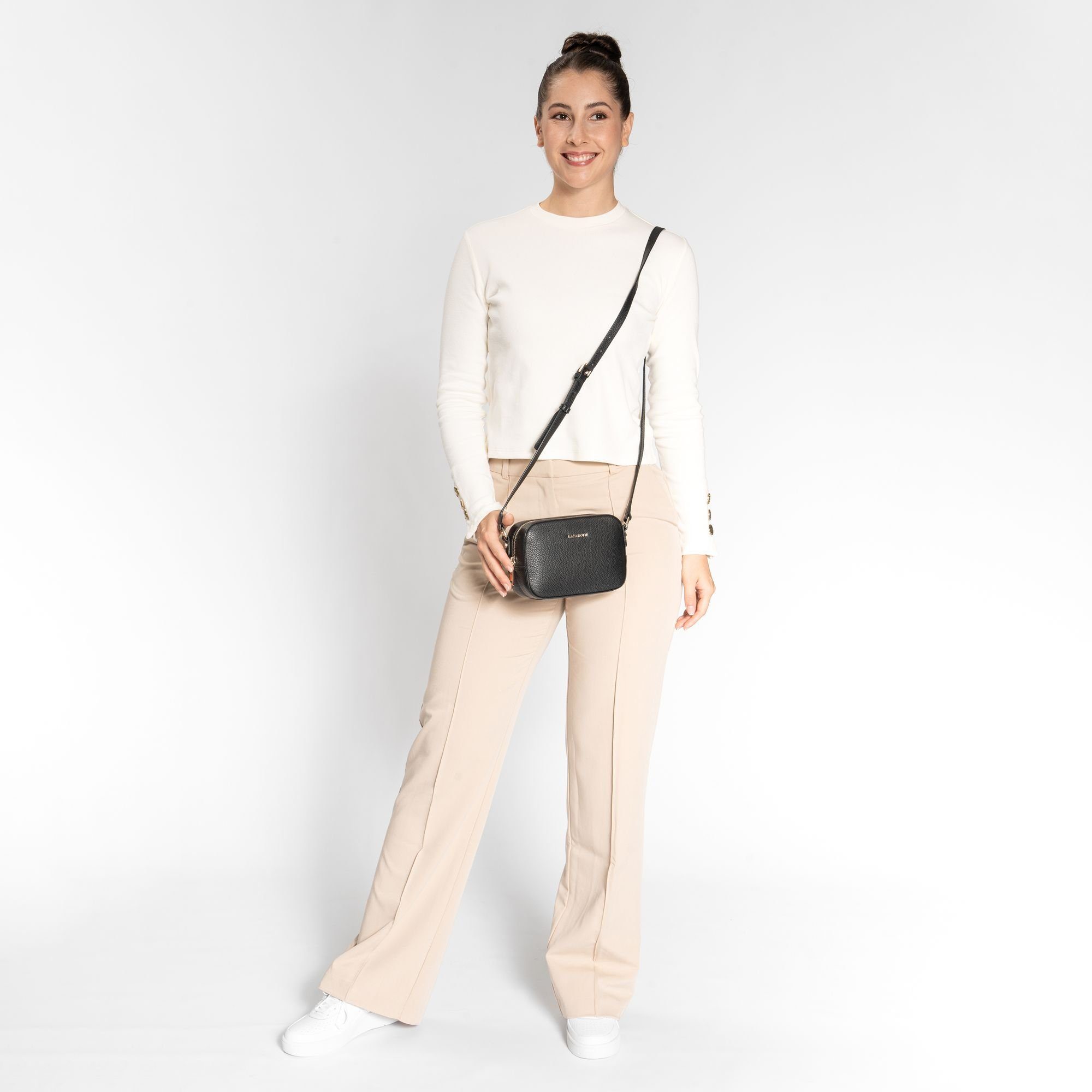 Lazarotti Umhängetasche Bologna Leather, Leder günstig online kaufen