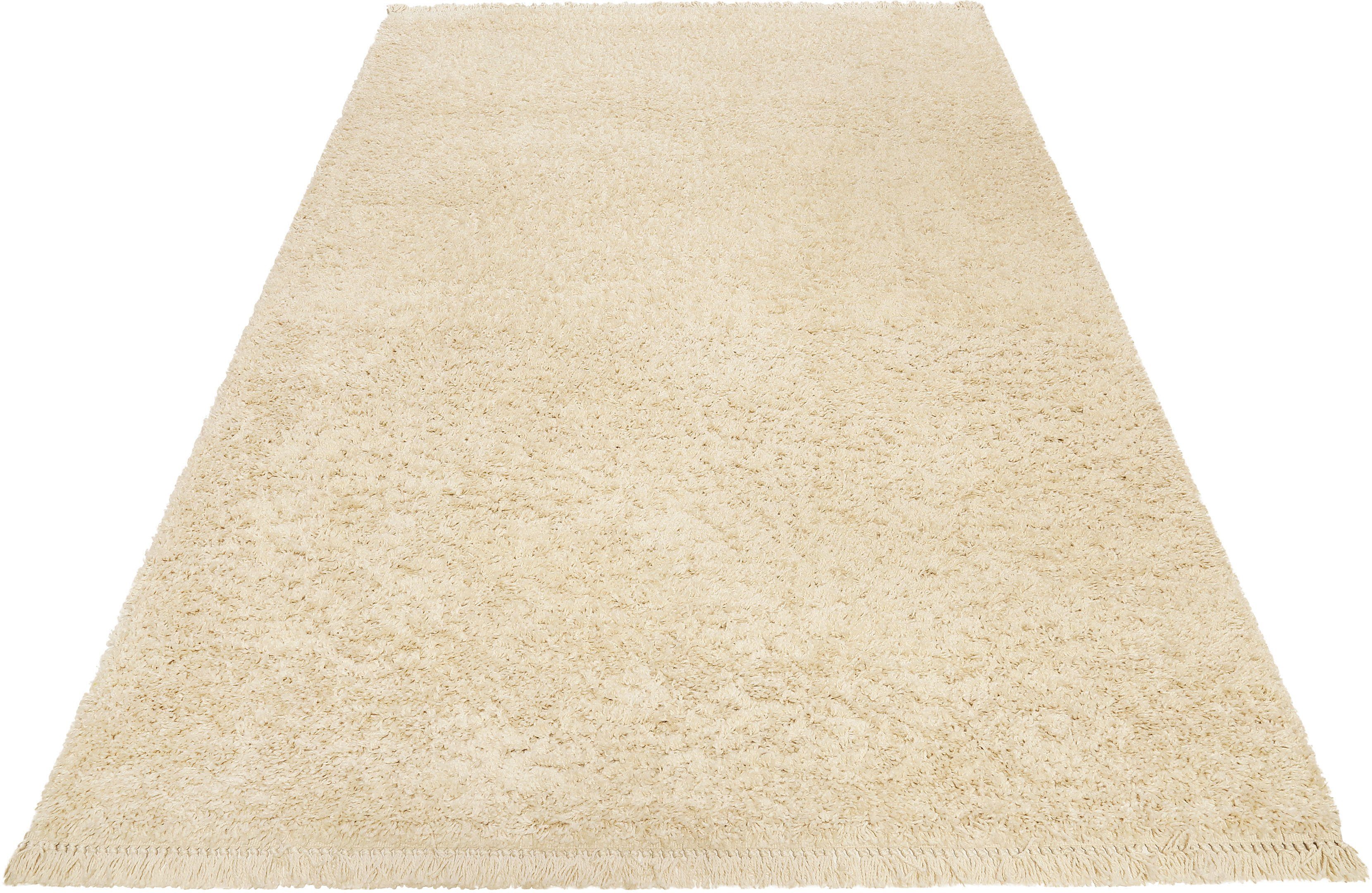 Esprit Hochflor-Teppich Dantep, ESP-80261, rechteckig, Höhe: 35 mm, Langflor, Shaggy, sehr weich, mit Fransen, auch als Läufer, Wohnzimmer