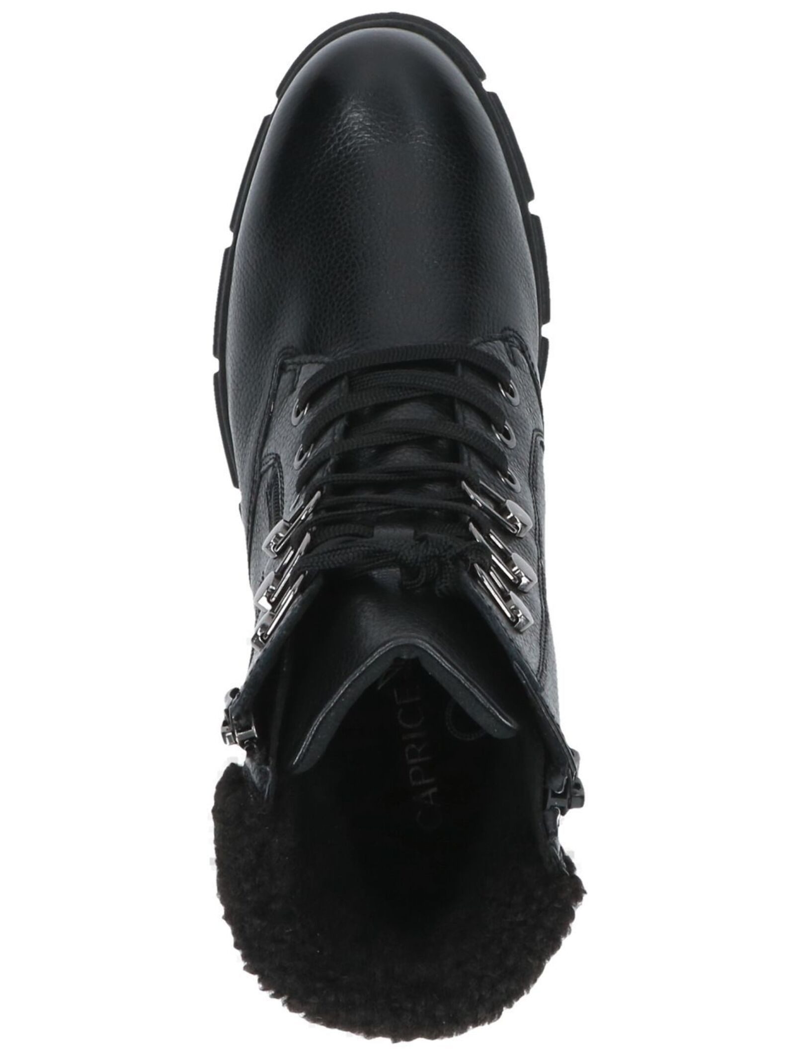 Caprice Stiefelette Leder/Textil . Schnürstiefelette