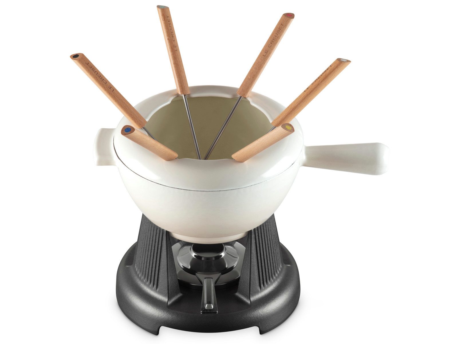LE CREUSET Fondue Käsefondue meringue 2l