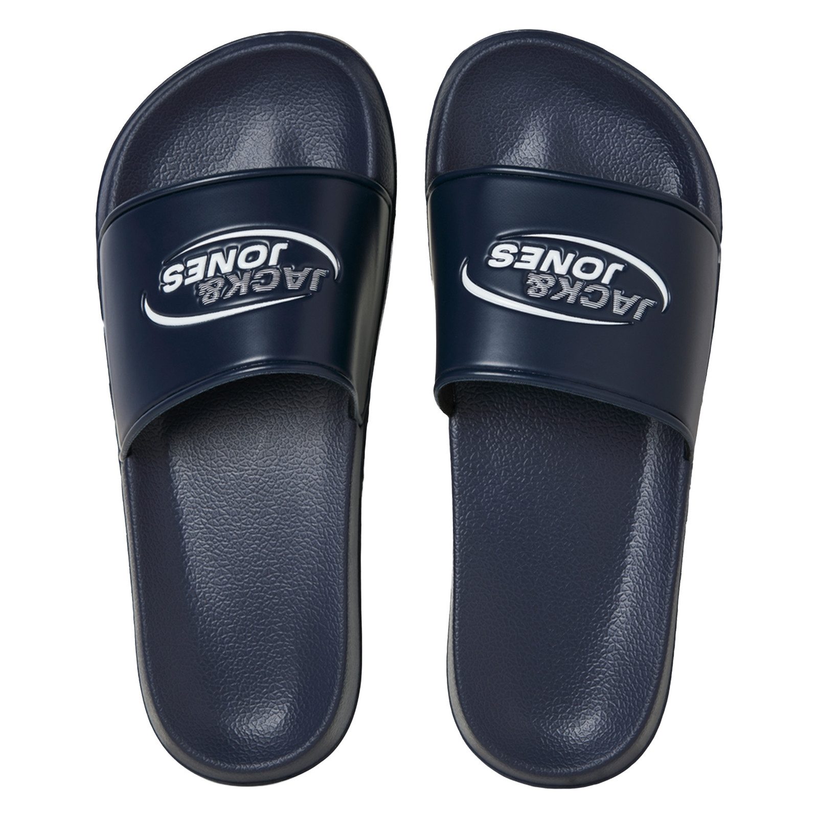 Jack & Jones JFWOSCAR Logo Slider Badeschuh mit plakativem Markenschriftzug – Bild 3 von 4