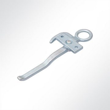 LYSEL® Türriegel Winkelhebelverschluss verzinkt Bordwandverschluss mit Einfallöse Gegen, (1-tlg)