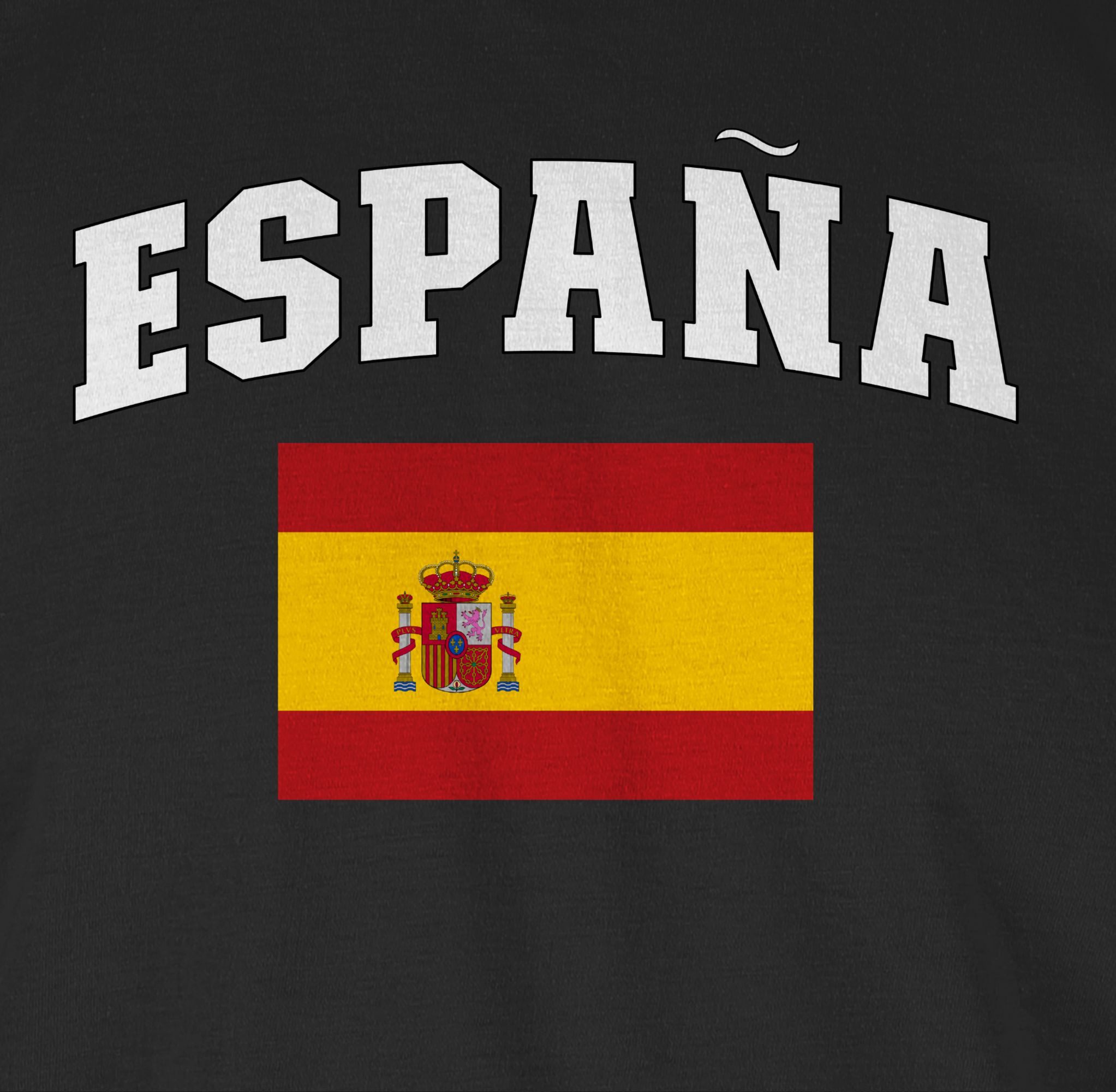 Shirtracer T-Shirt Schriftzug mit Espana, Spanisch, España, Spain 2026 Fussball WM Fanartikel