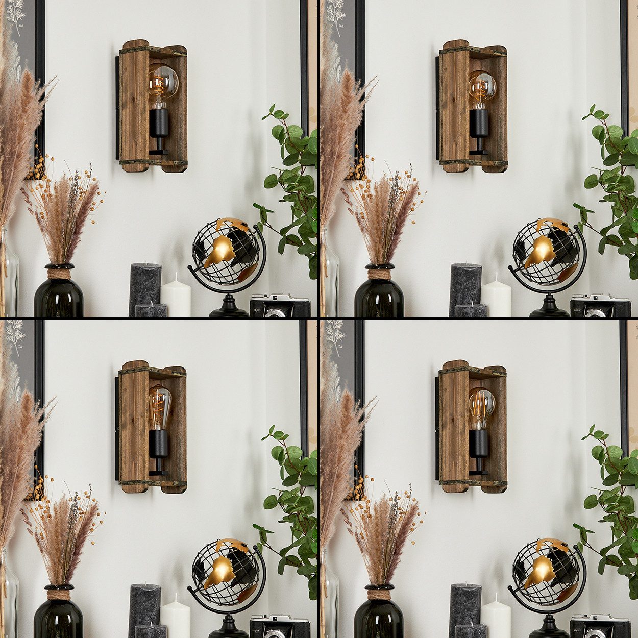 hofstein Wandleuchte »Atid« Vintage Wandlampe aus günstig online kaufen