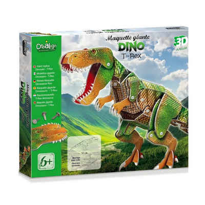 suebidou Modellbausatz 3D Giant Dino T-Rex Modell zum Modellieren Aufbauen Spielset