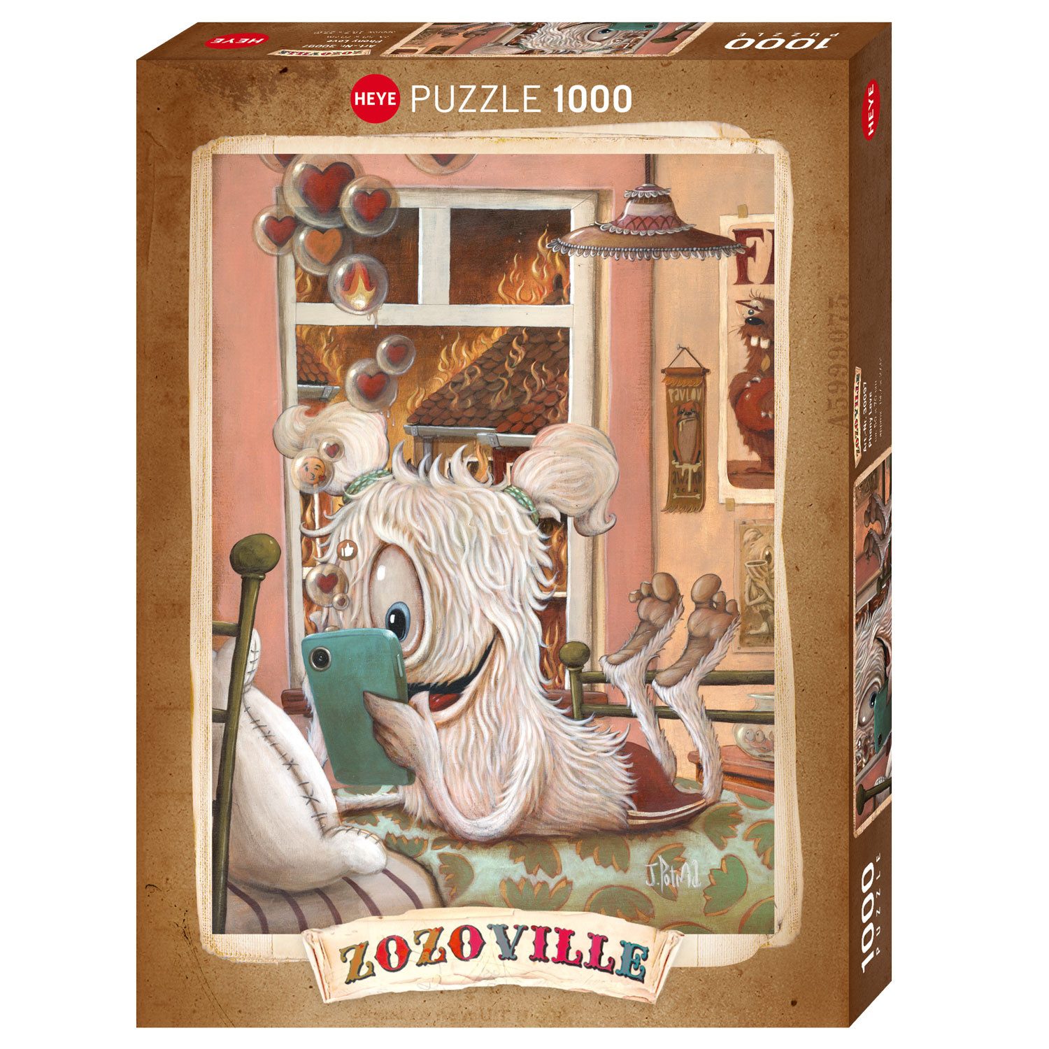 HEYE Puzzle Phony Love, 1000 Puzzleteile