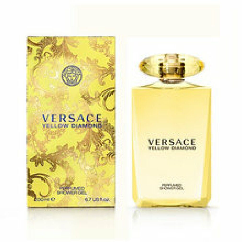 Versace Duschgel Versace Yellow 200 Diamond Gel Bath ml & Shower