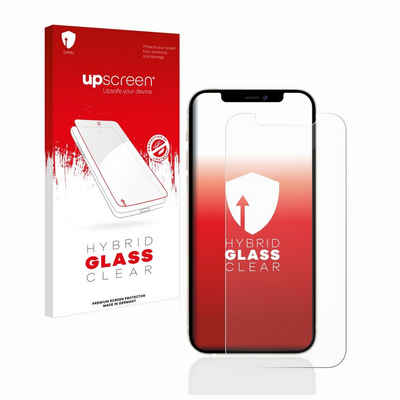 upscreen flexible Panzerglasfolie für Apple iPhone 12 Pro, Displayschutzglas, Schutzglas Glasfolie klar