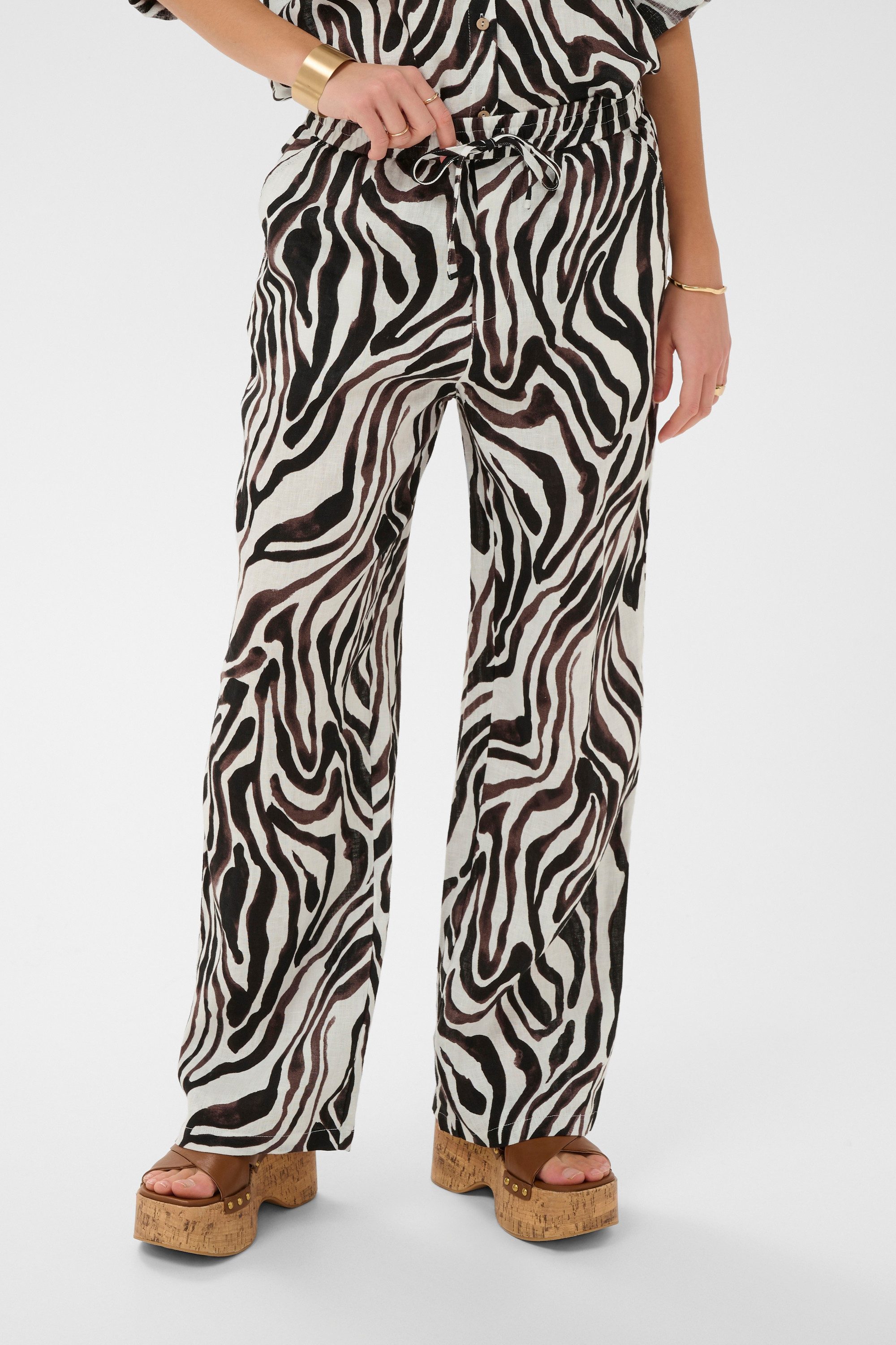 Cream Stoffhose Casual Hose CRBellis