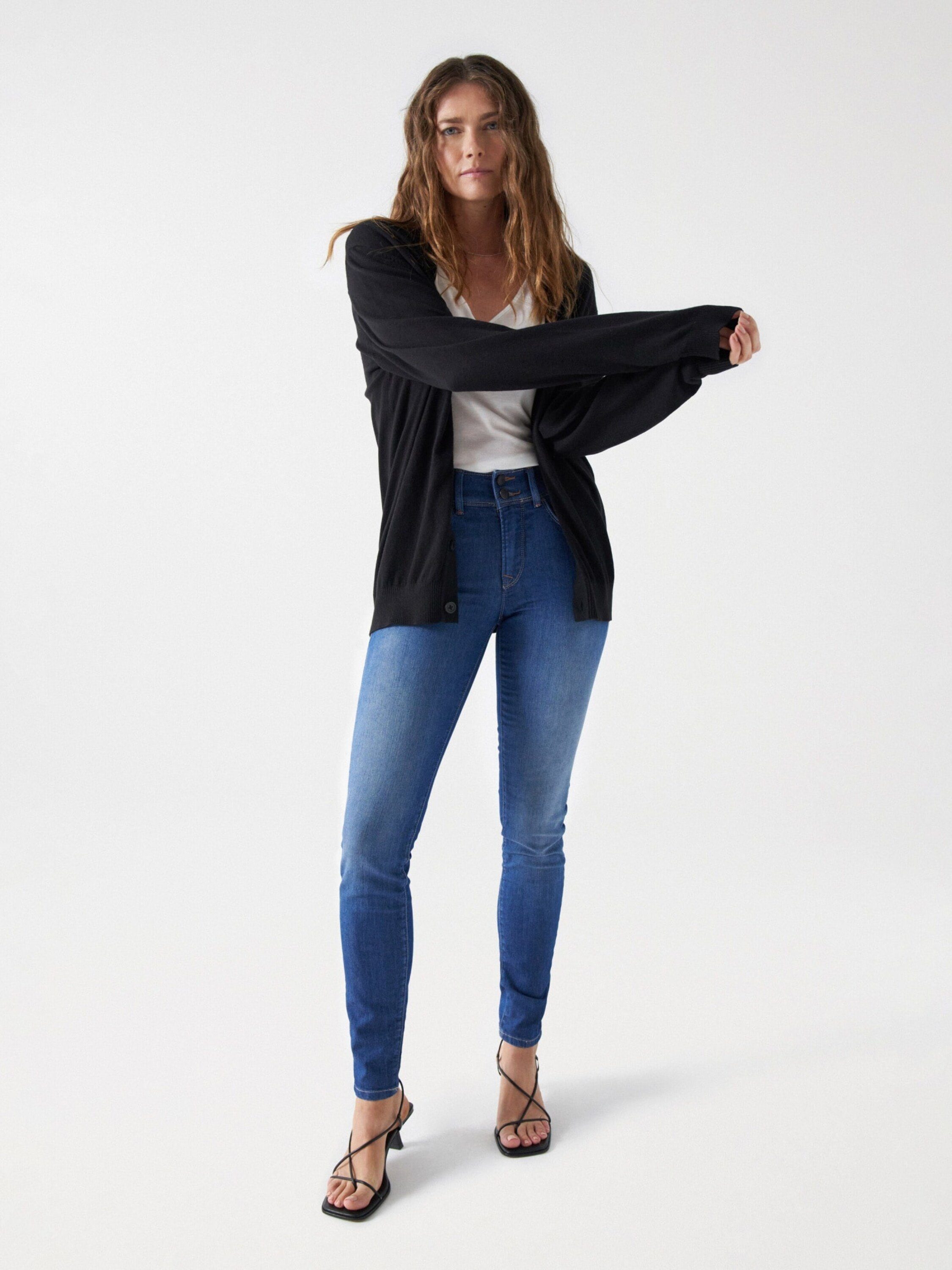 Salsa Jeans Skinny-fit-Jeans Secret (1-tlg) Plain/ohne Details