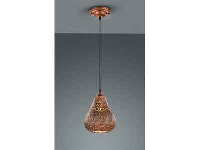 TRIO LED Pendelleuchte, LED wechselbar, warmweiß, ausgefallene orientalische Esstisch-Lampen hängend für Treppenhaus Ø19