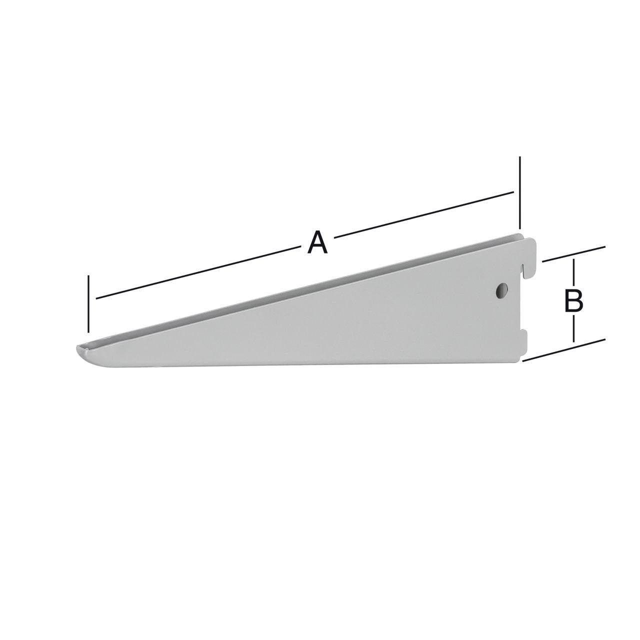 Trend Line Wandregalhalter TrendLine Doppellochträger 2-reihig günstig online kaufen