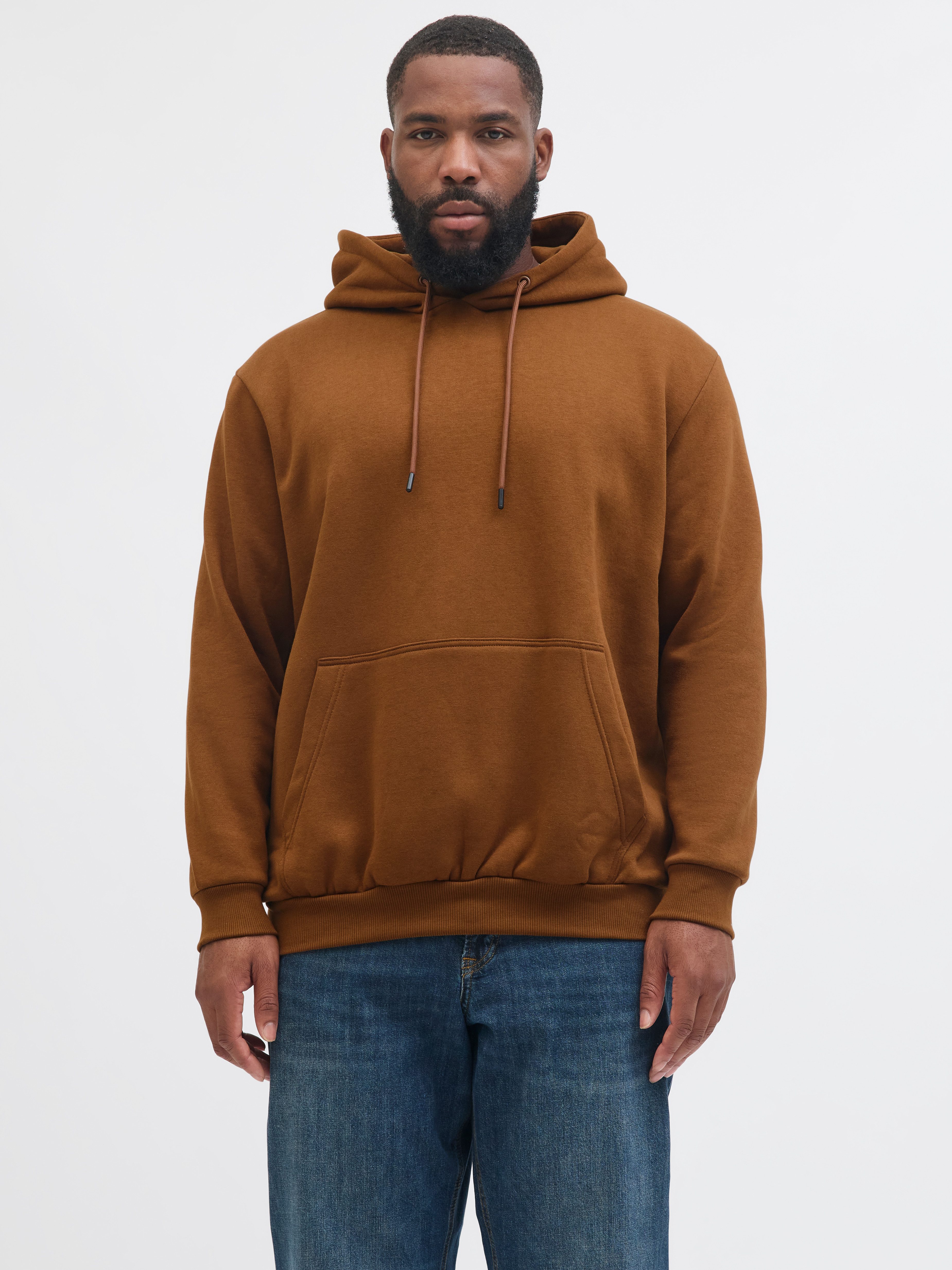 Jack & Jones PlusSize Kapuzensweatshirt JJEBRADLEY SWEAT HOOD NOOS PLS mit günstig online kaufen