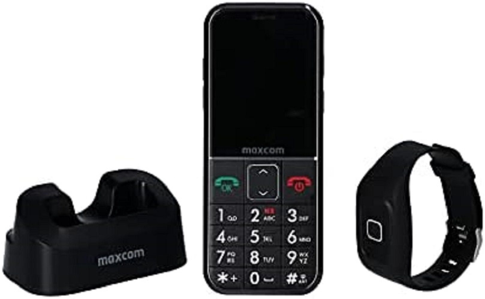 Zoll), 1400mAh 5,59 SIM, Single (2.2 Maxcom MM735, Seniorenhandy cm Bluetooth, Comfort