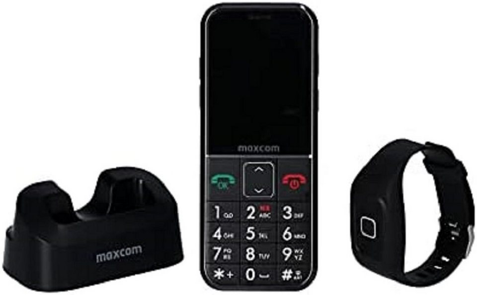 Maxcom Comfort MM735, Single SIM, 5,59 cm (2.2 Zoll), Bluetooth, 1400mAh  Seniorenhandy